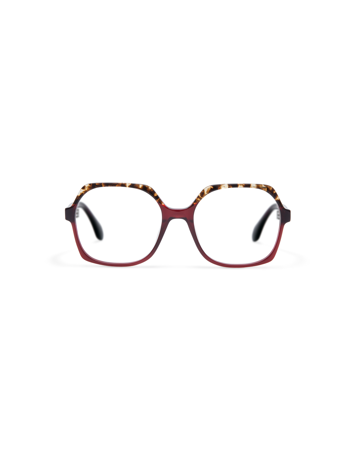 EYA: Geométricas Acetato Rojo optical glasses by GIGI STUDIOS 13793