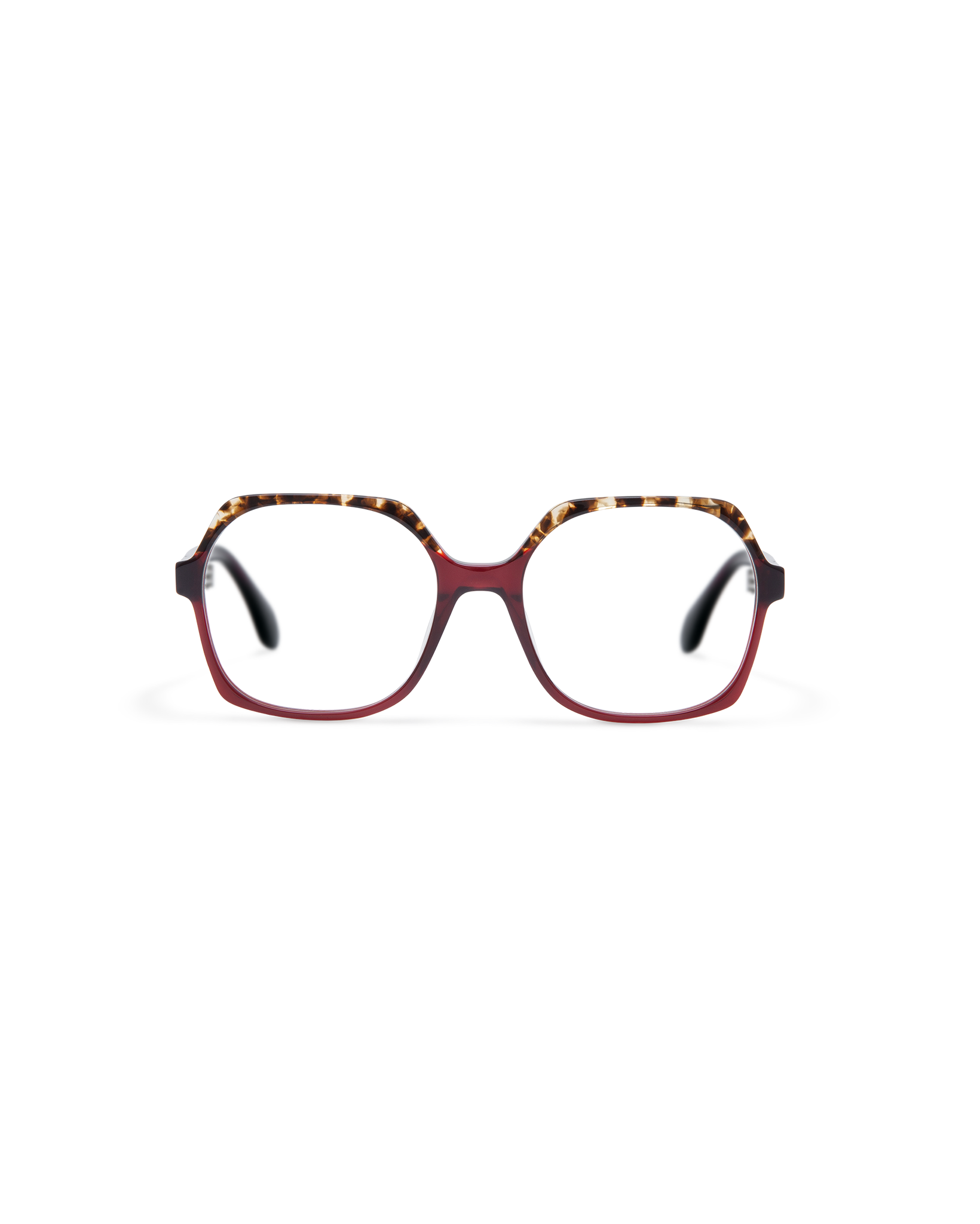 EYA: Geométricas Acetato Rojo optical glasses by GIGI STUDIOS 13793