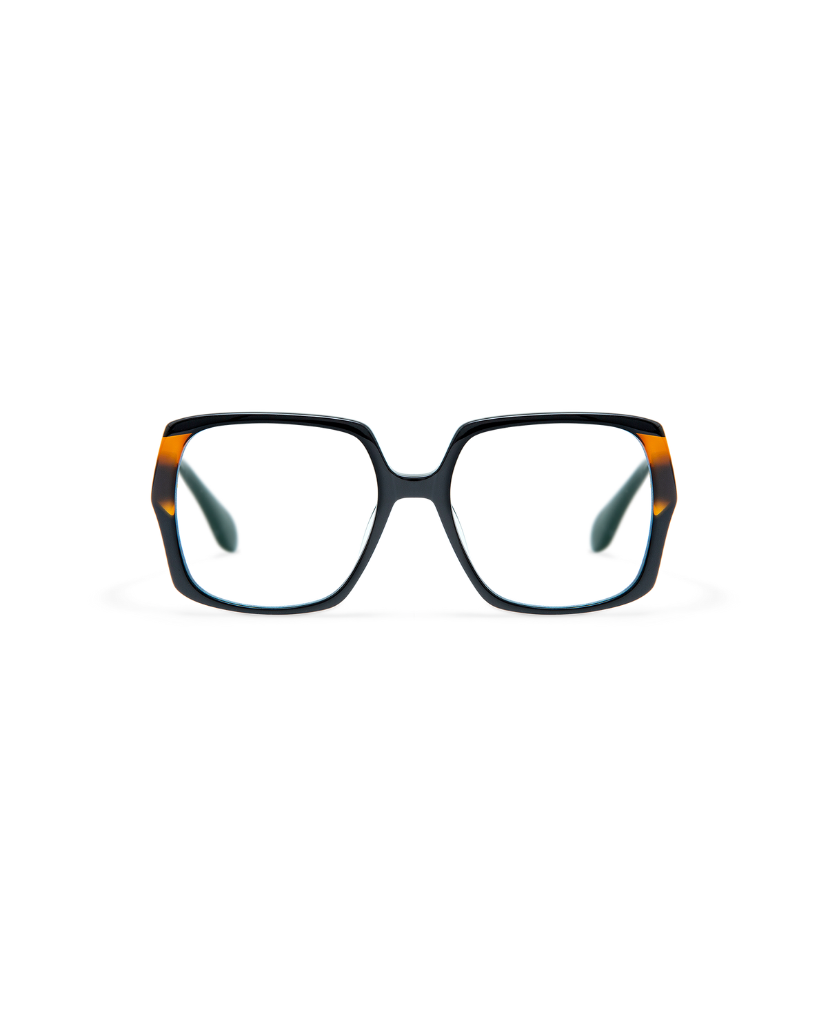 RIA: Cuadrada Acetato Noir optical glasses by GIGI STUDIOS 8493