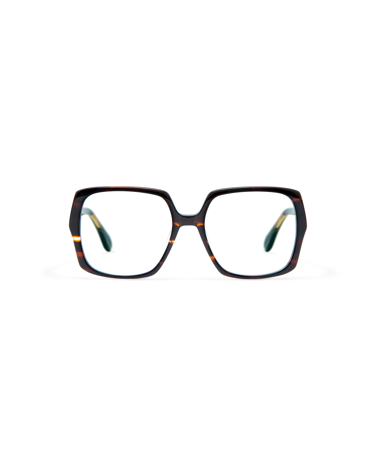RIA: Cuadrada Acetato Havana optical glasses by GIGI STUDIOS 8494