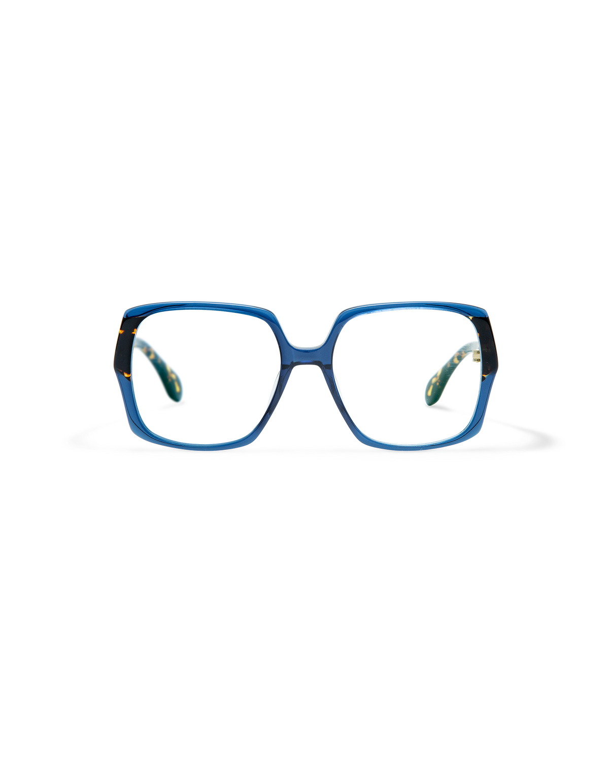 RIA: Cuadrada Acetato Azul optical glasses by GIGI STUDIOS 8495