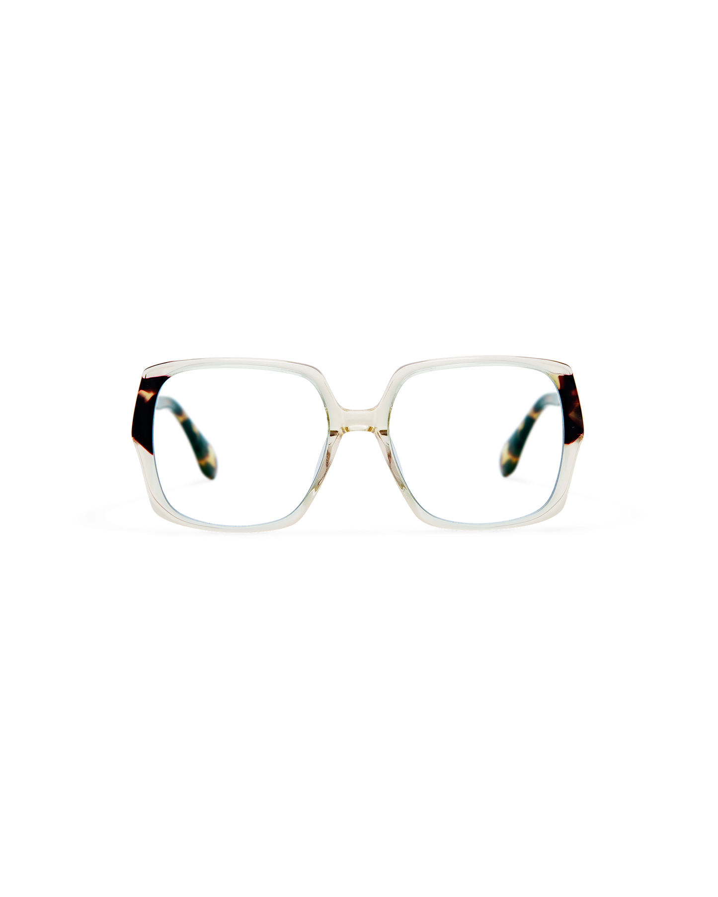 RIA: Cuadrada Acetato Transparente optical glasses by GIGI STUDIOS 8496