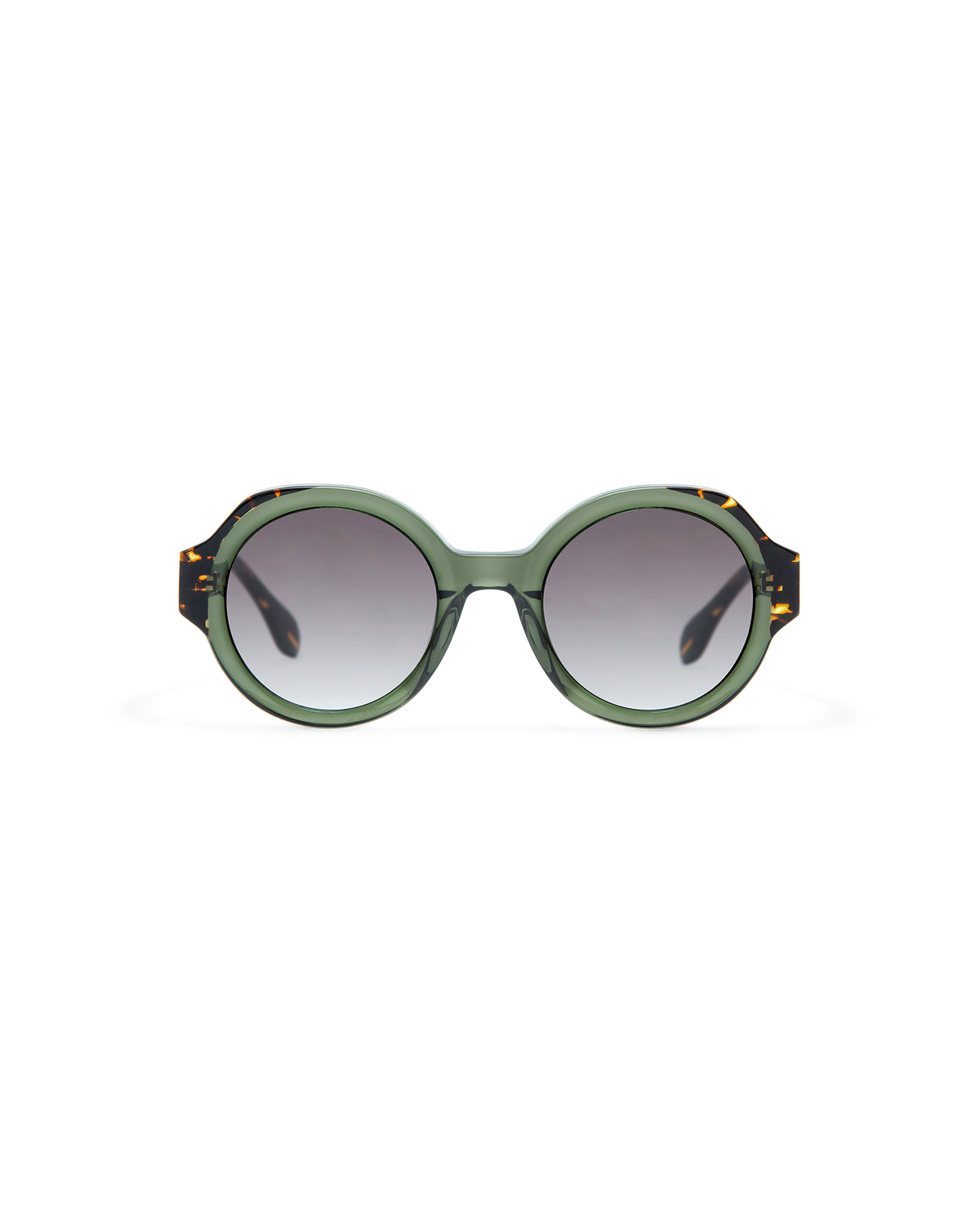 MIA: Redondas Acetato Verde sunglasses by GIGI STUDIOS 8507