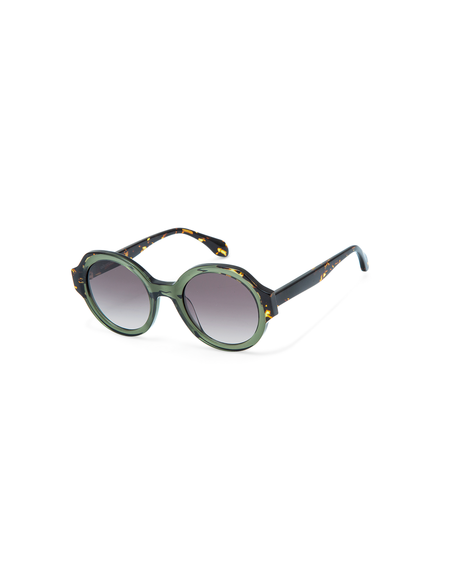 MIA: Redondas Acetato Verde sunglasses by GIGI STUDIOS 8903