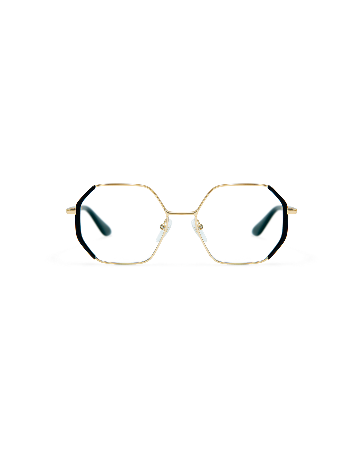 LIA: Geométricas Acetato-Metal Noir optical glasses by GIGI STUDIOS 8509