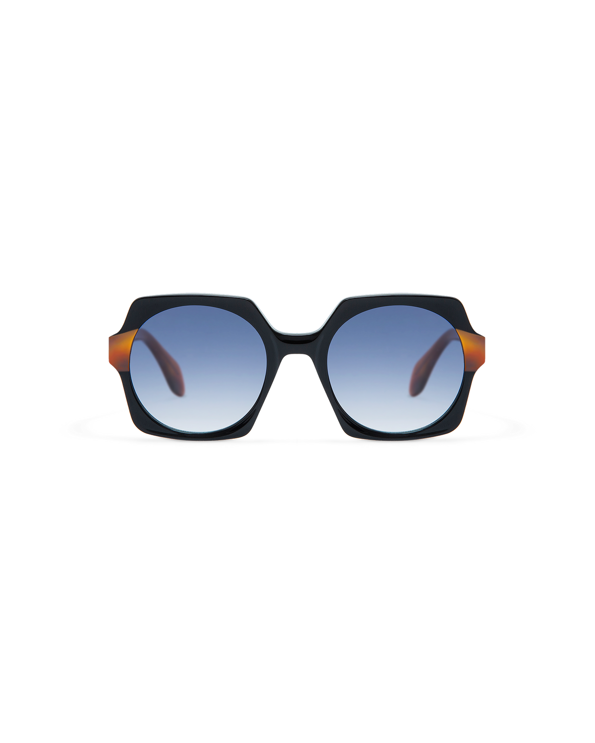 ENA: Geométricas Acetato Noir sunglasses by GIGI STUDIOS 8524