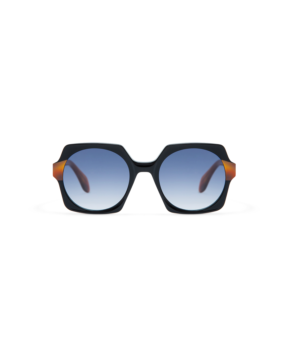 ENA: Geométricas Acetato Noir sunglasses by GIGI STUDIOS 8524