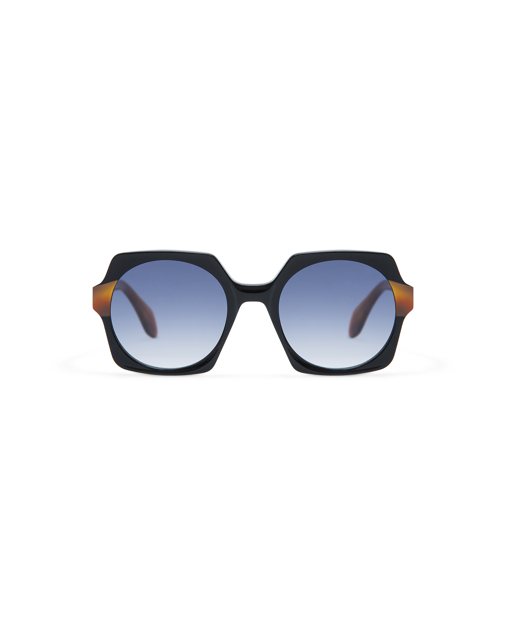 ENA: Geométricas Acetato Noir sunglasses by GIGI STUDIOS 8524