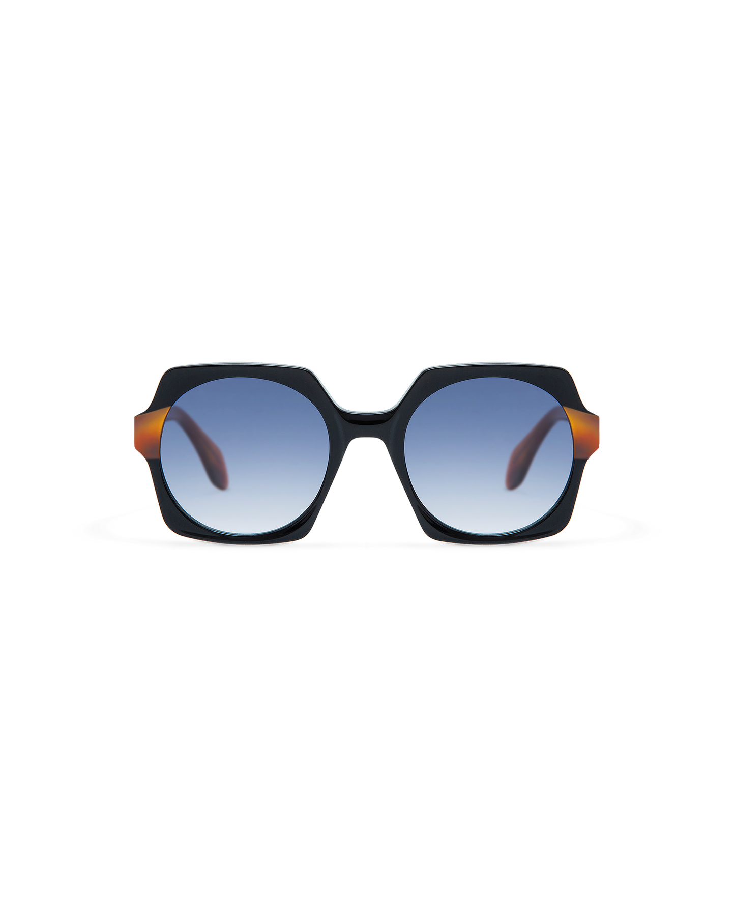 ENA: Geométricas Acetato Noir sunglasses by GIGI STUDIOS 8524