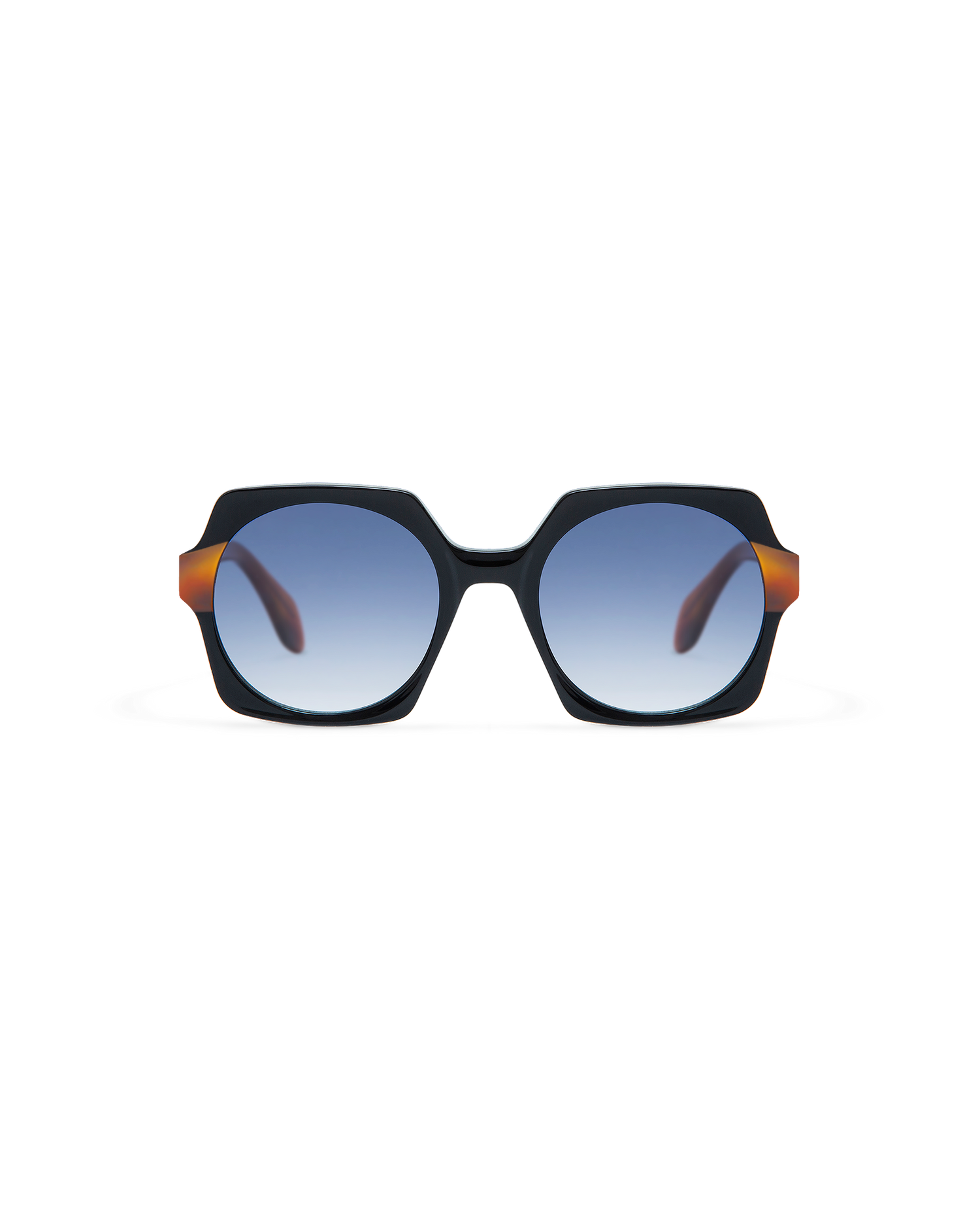 ENA: Geométricas Acetato Noir sunglasses by GIGI STUDIOS 8524