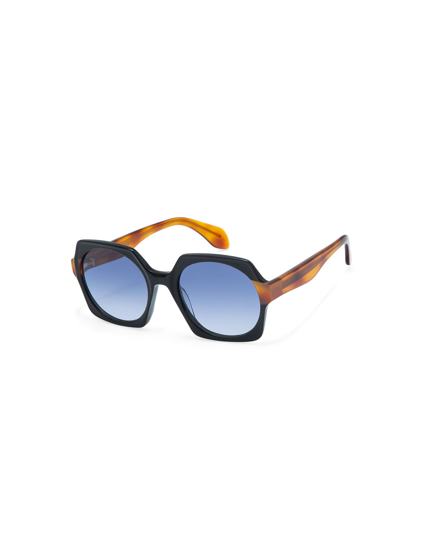 ENA: Geométricas Acetato Noir sunglasses by GIGI STUDIOS 8921