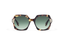 ENA: Geométricas Acetato Havana sunglasses by GIGI STUDIOS 8525
