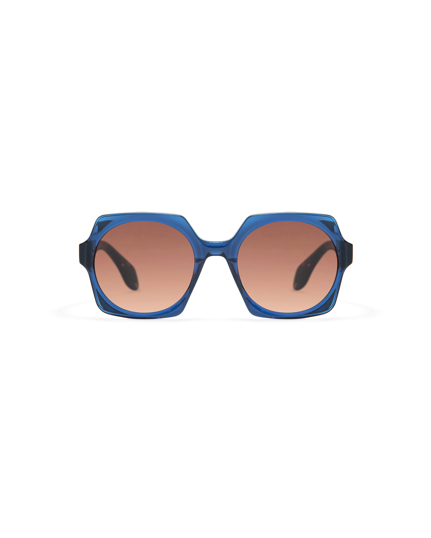 ENA: Geométricas Acetato Azul sunglasses by GIGI STUDIOS 8526