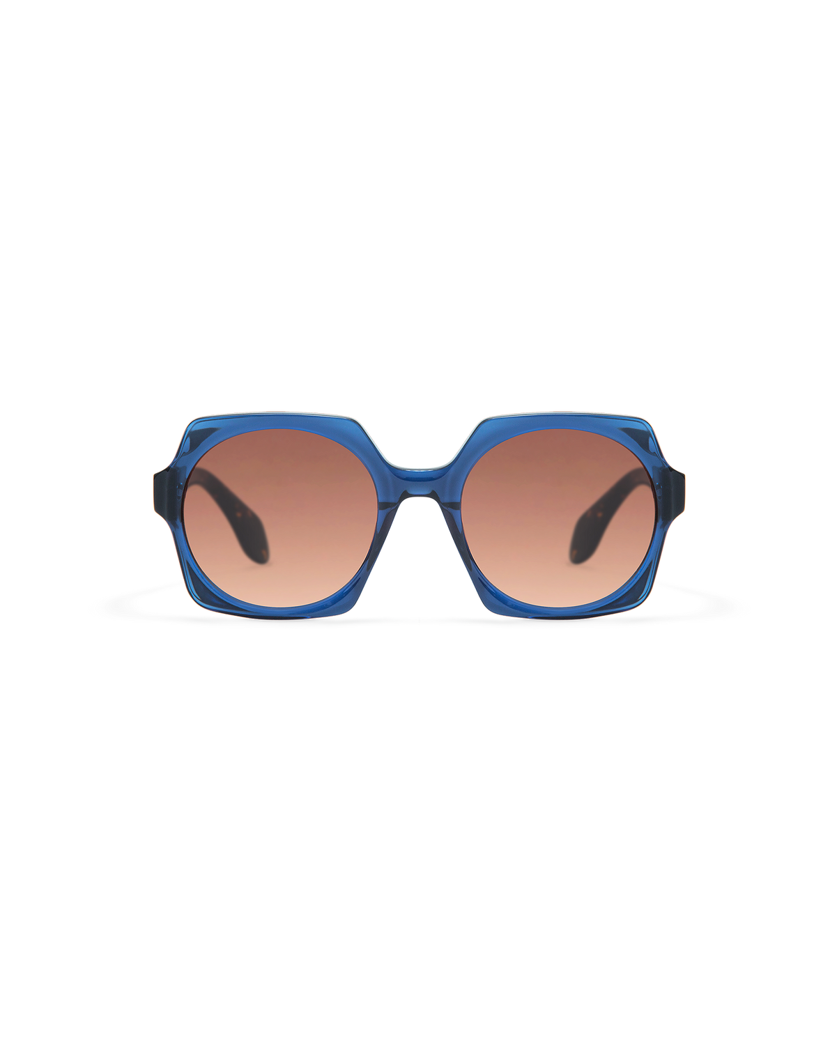 ENA: Geométricas Acetato Azul sunglasses by GIGI STUDIOS 8526