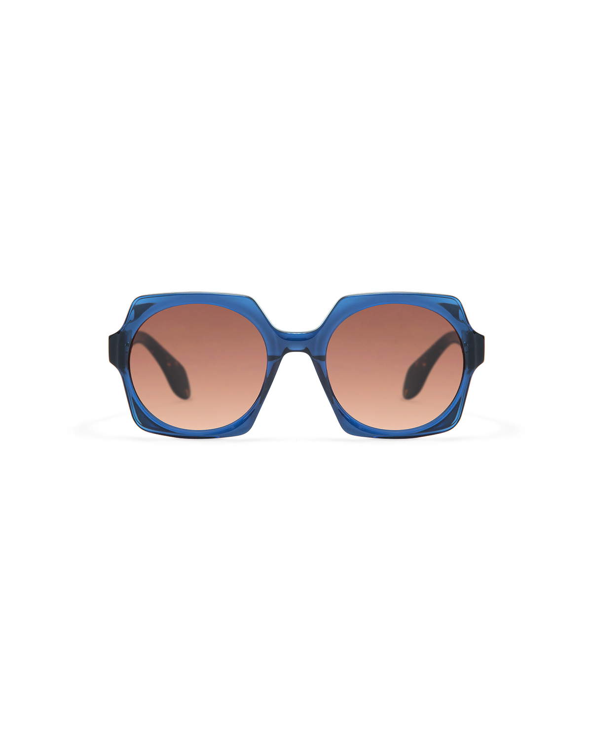 ENA: Geométricas Acetato Azul sunglasses by GIGI STUDIOS 8526