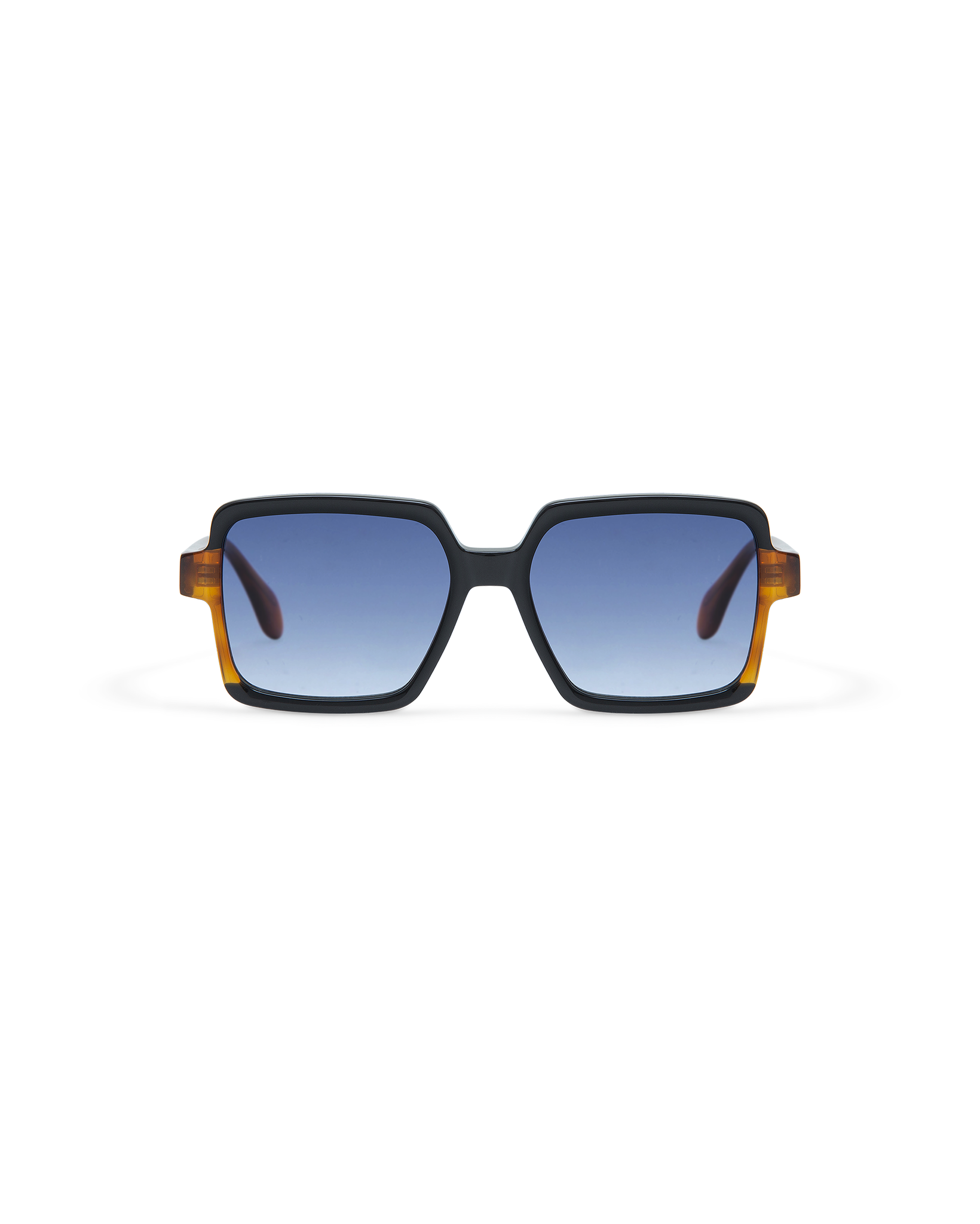 AMI: Cuadrada Acetato Noir sunglasses by GIGI STUDIOS 10867
