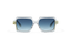 AMI: Cuadrada Acetato Transparente sunglasses by GIGI STUDIOS 10871
