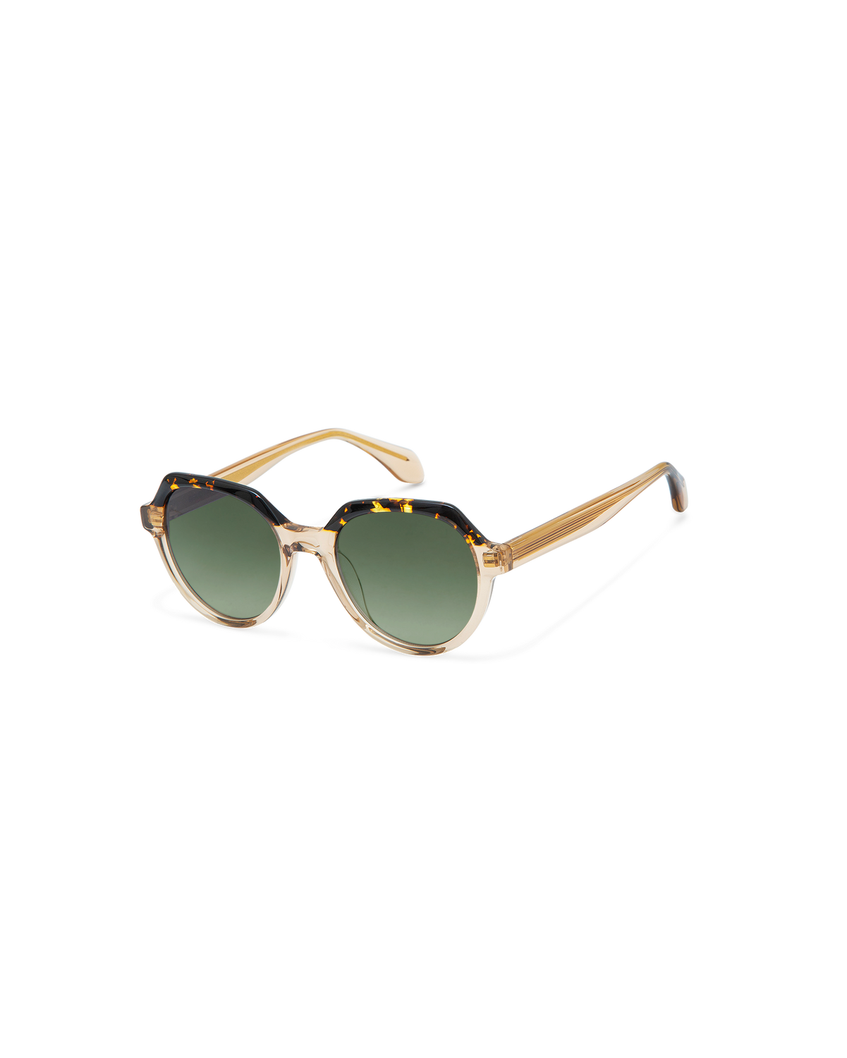 INE: Geométricas Acetato Marrón sunglasses by GIGI STUDIOS 10880