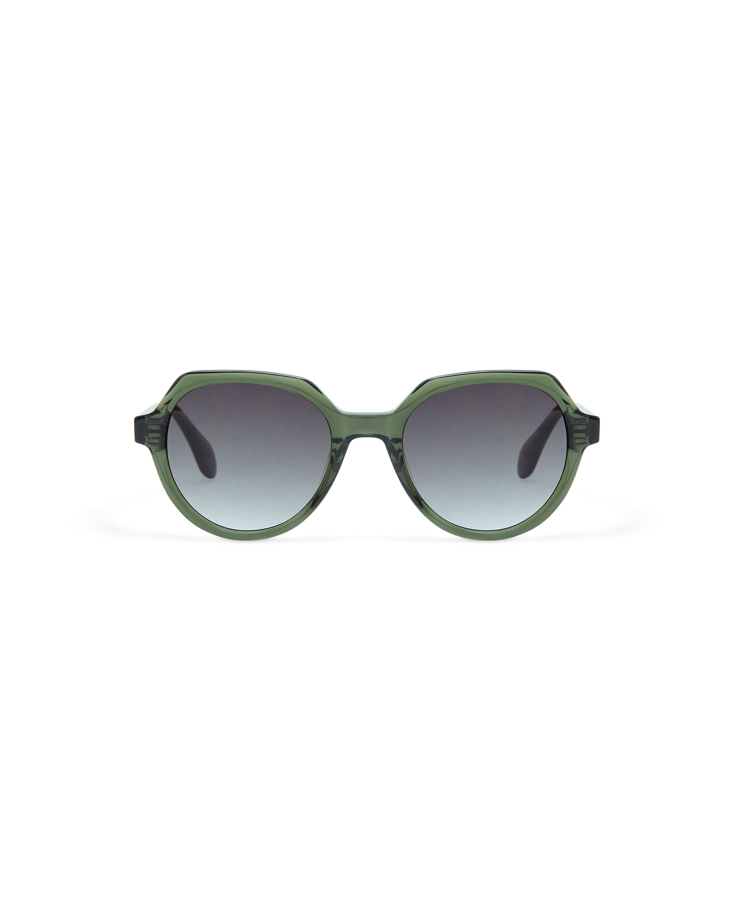 INE: Geométricas Acetato Verde sunglasses by GIGI STUDIOS 10881