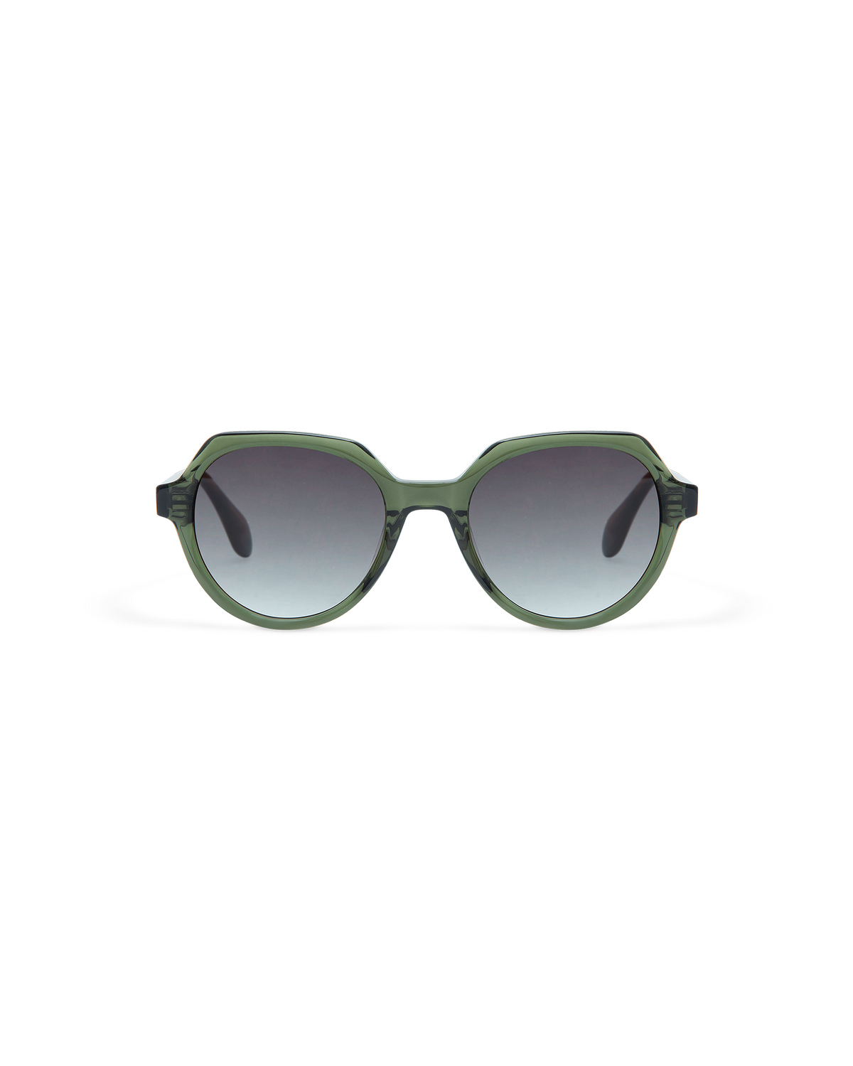 INE: Geométricas Acetato Verde sunglasses by GIGI STUDIOS 10881