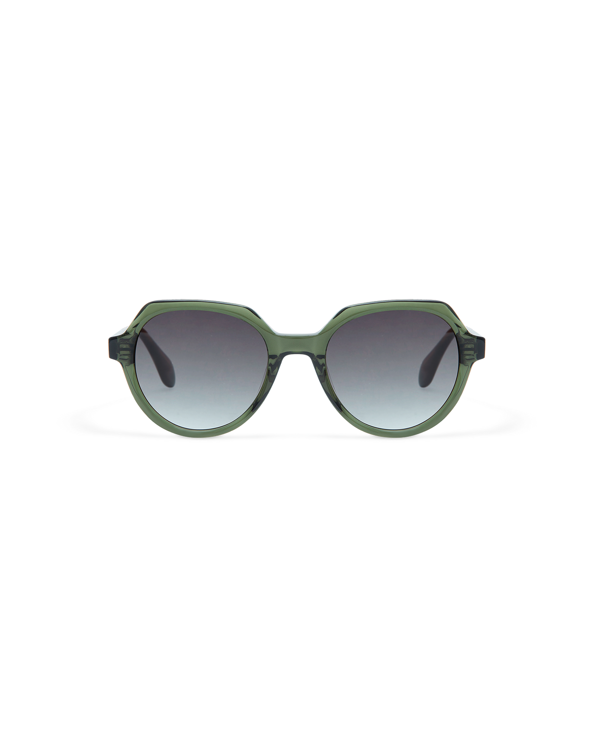 INE: Geométricas Acetato Verde sunglasses by GIGI STUDIOS 10881