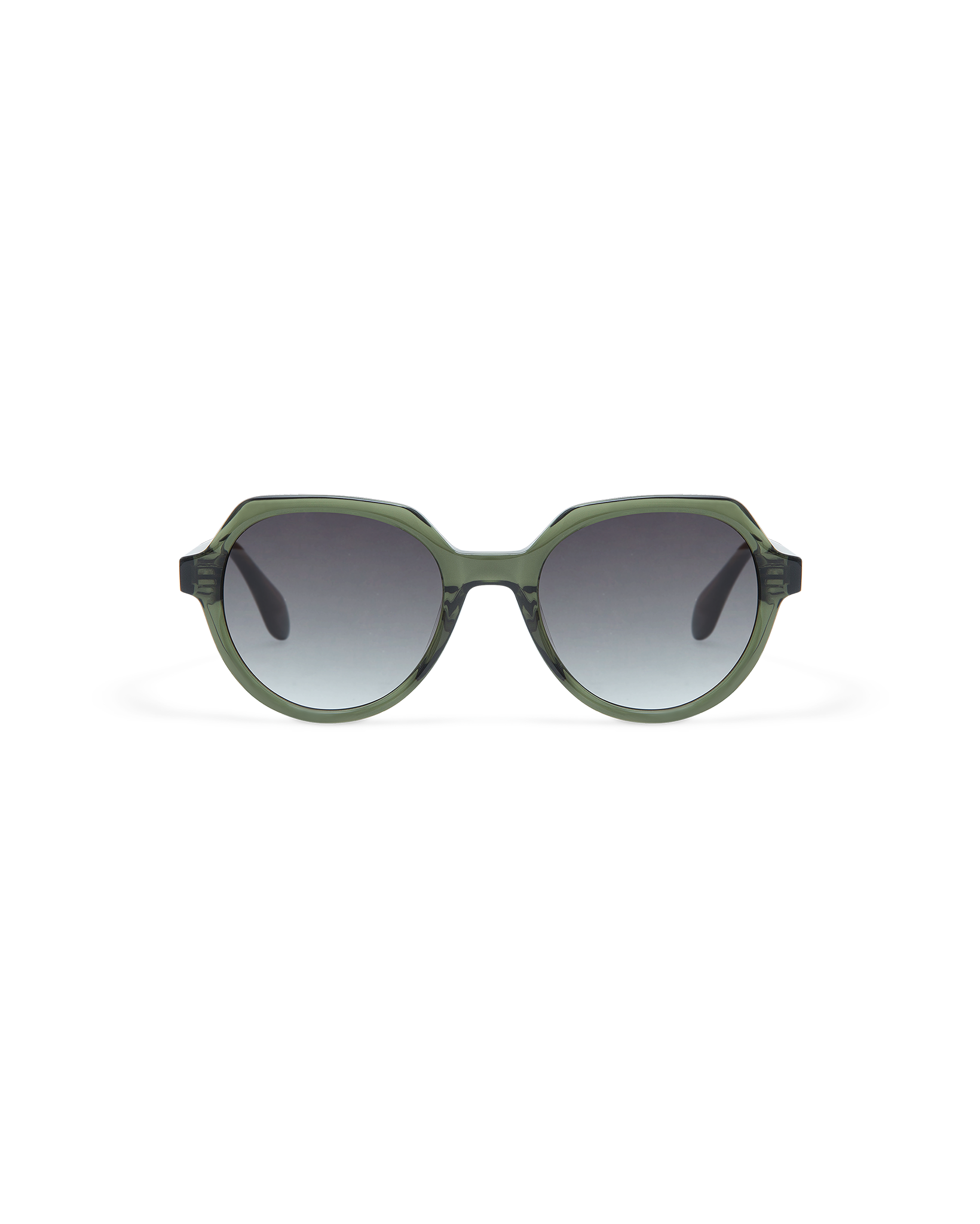 INE: Geométricas Acetato Verde sunglasses by GIGI STUDIOS 10881