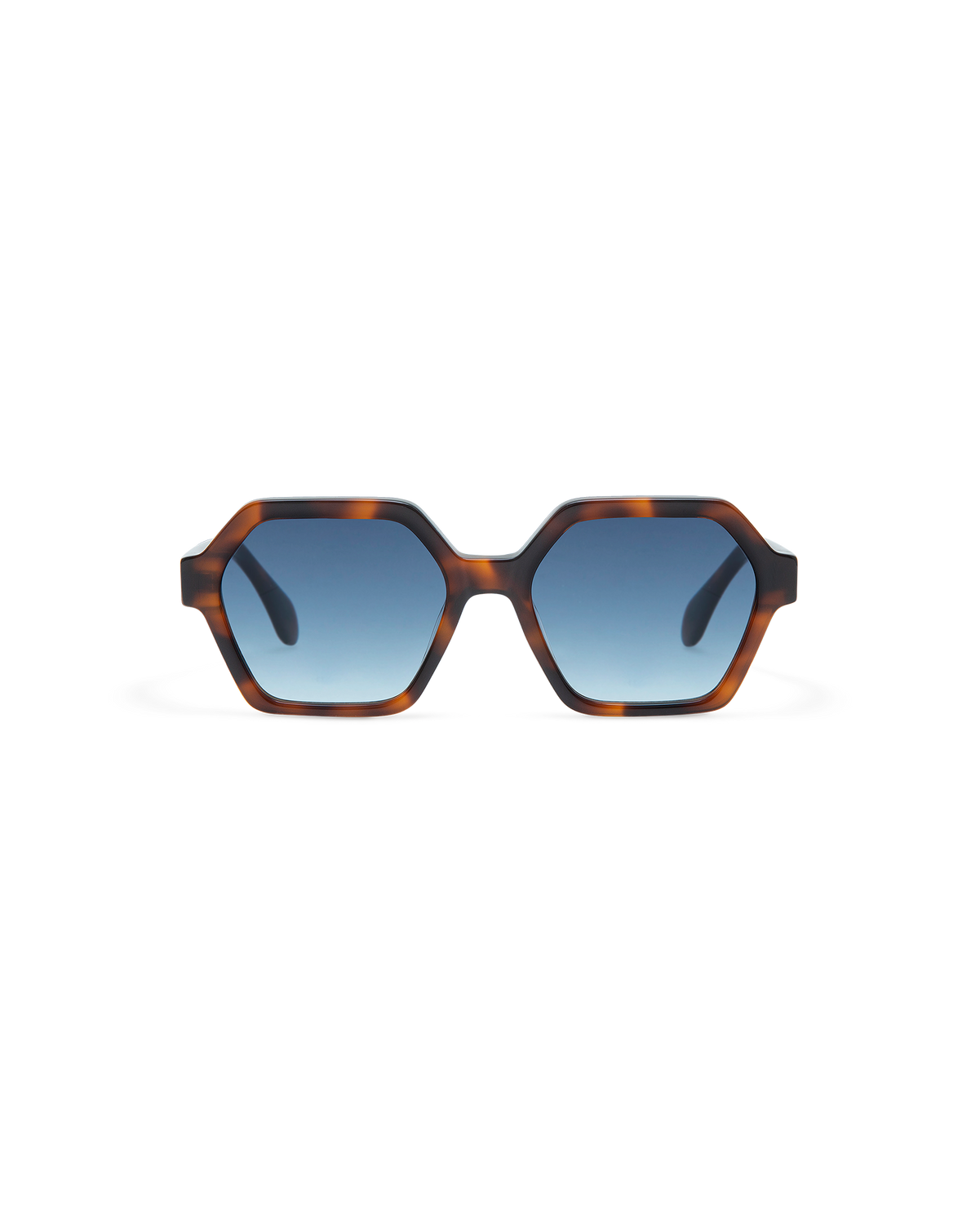 LUA: Geométricas Acetato Havana sunglasses by GIGI STUDIOS 10885