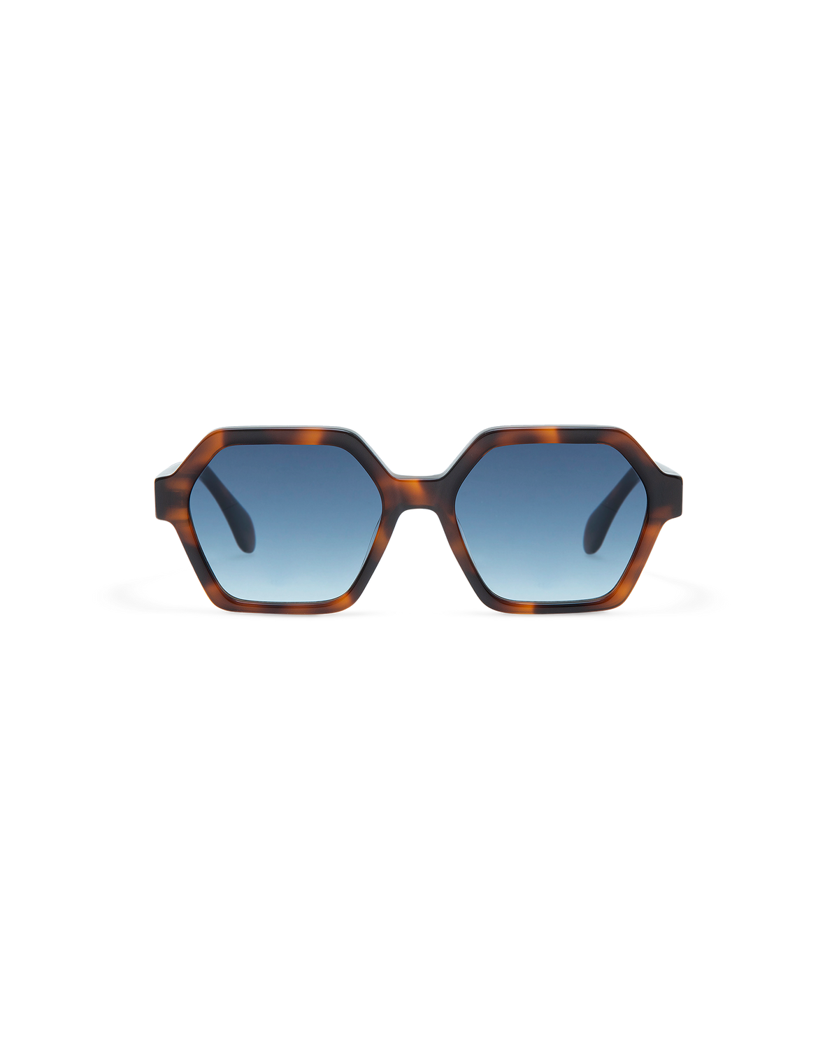 LUA: Geométricas Acetato Havana sunglasses by GIGI STUDIOS 10885