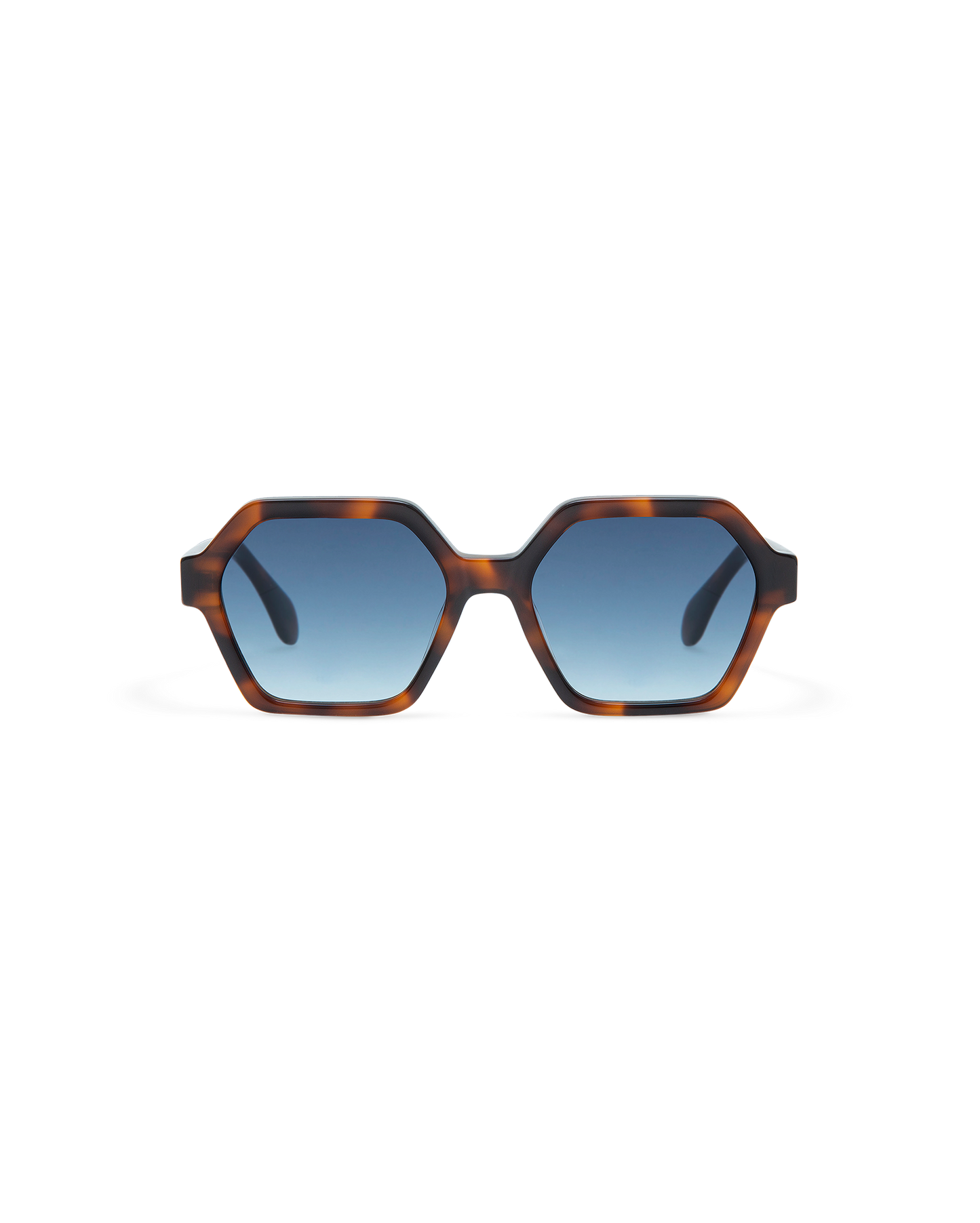 LUA: Geométricas Acetato Havana sunglasses by GIGI STUDIOS 10885