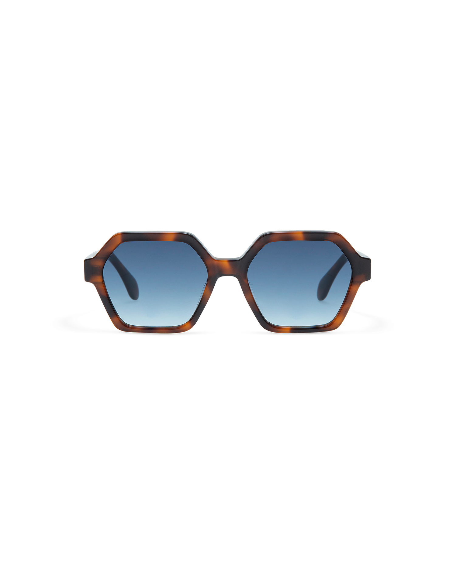 LUA: Geométricas Acetato Havana sunglasses by GIGI STUDIOS 10885