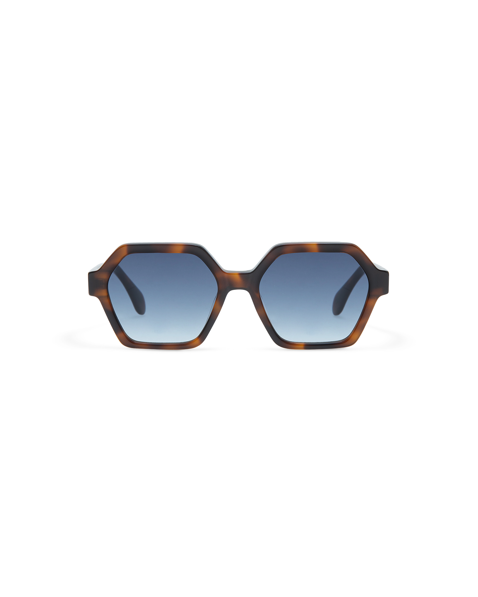 LUA: Geométricas Acetato Havana sunglasses by GIGI STUDIOS 10885