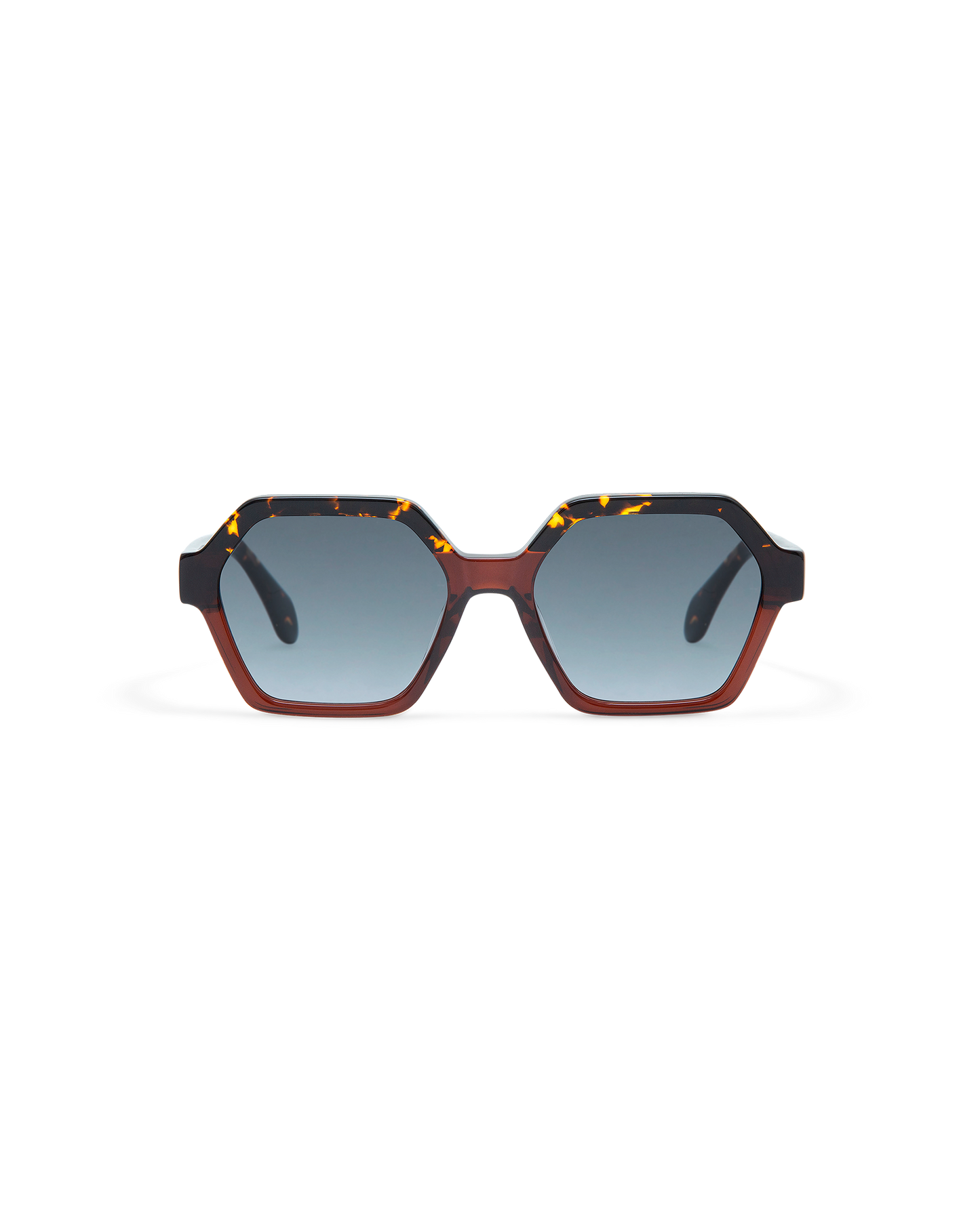 LUA: Geométricas Acetato Marrón sunglasses by GIGI STUDIOS 10887