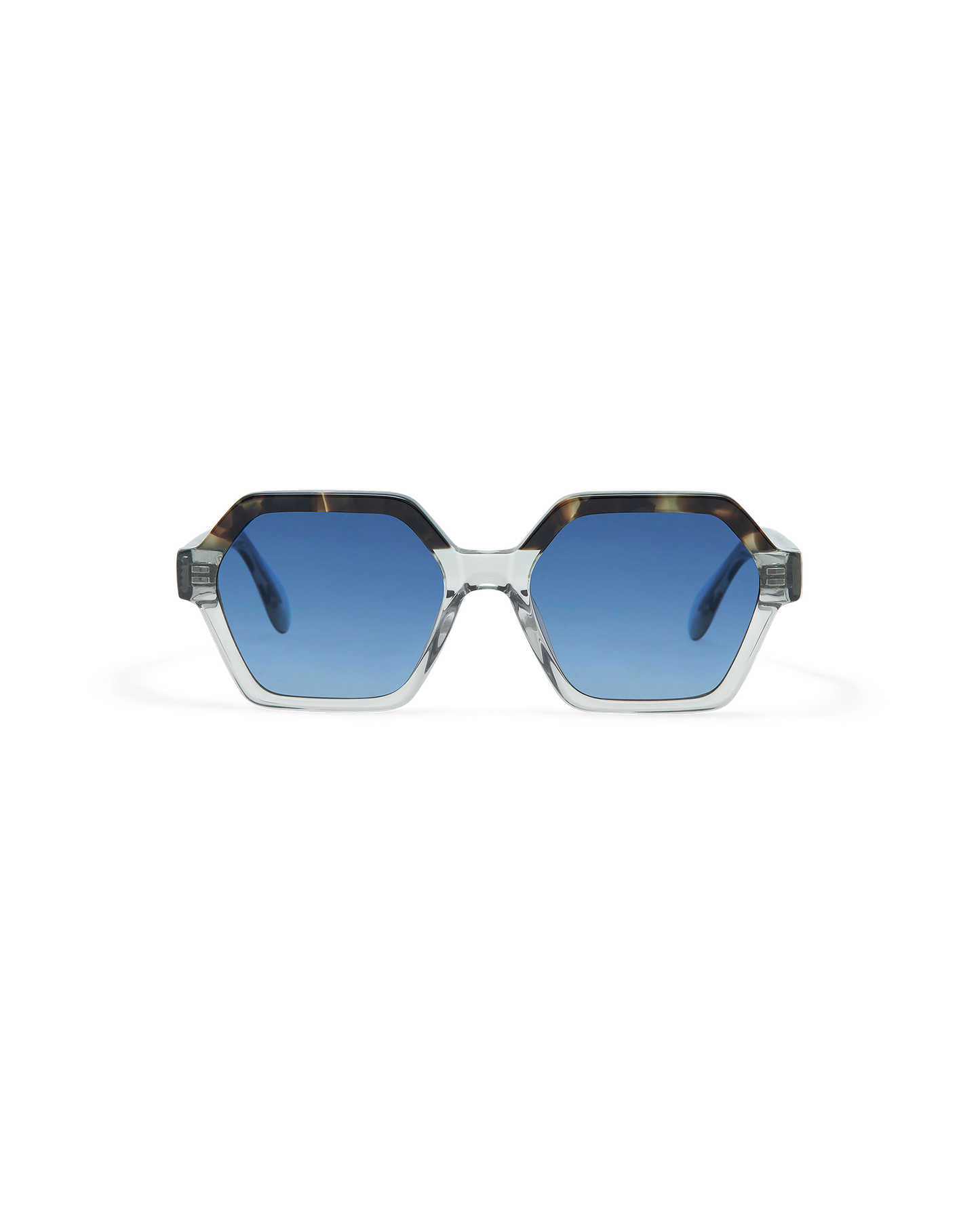 LUA: Geométricas Acetato Verde sunglasses by GIGI STUDIOS 10889