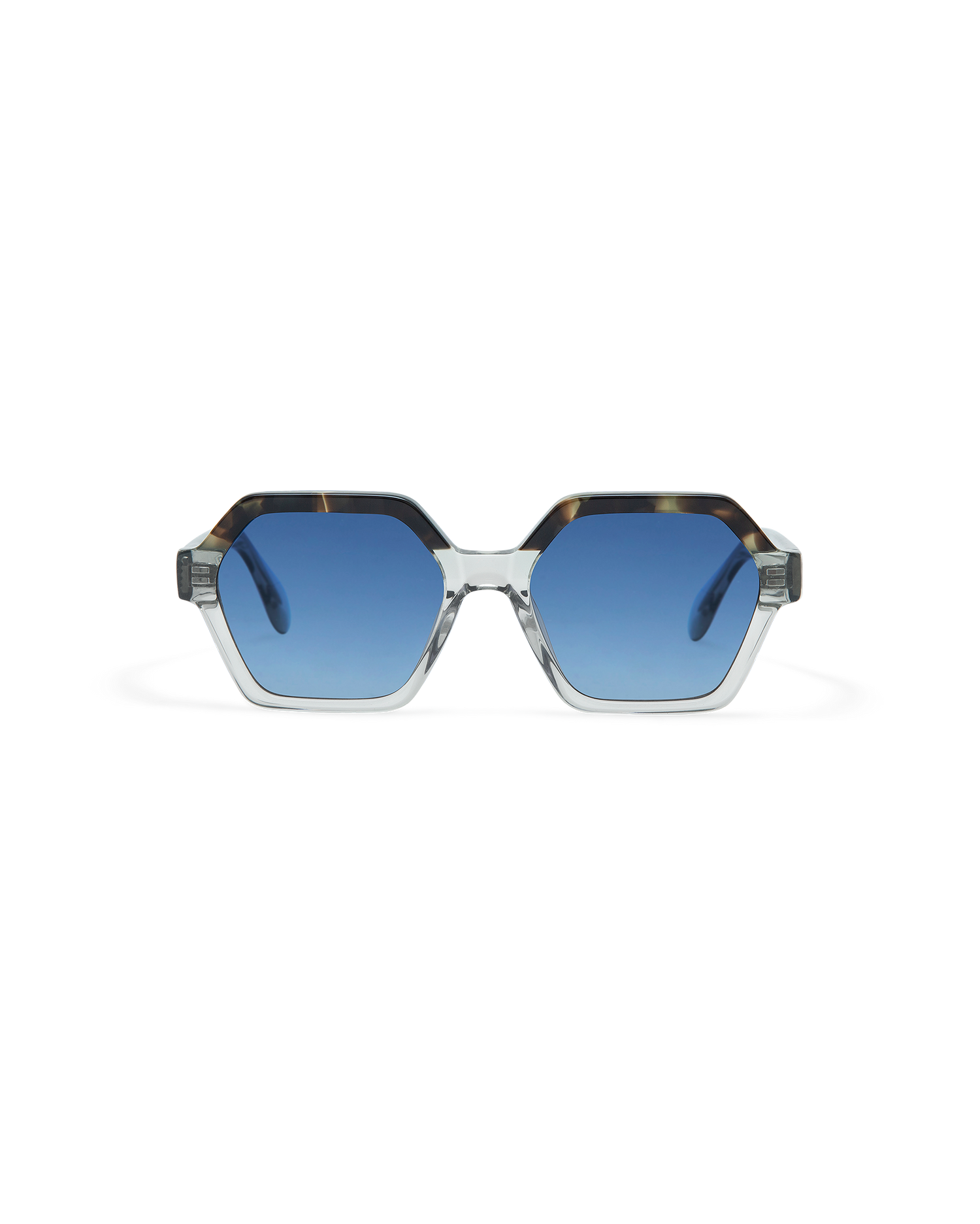 LUA: Geométricas Acetato Verde sunglasses by GIGI STUDIOS 10889