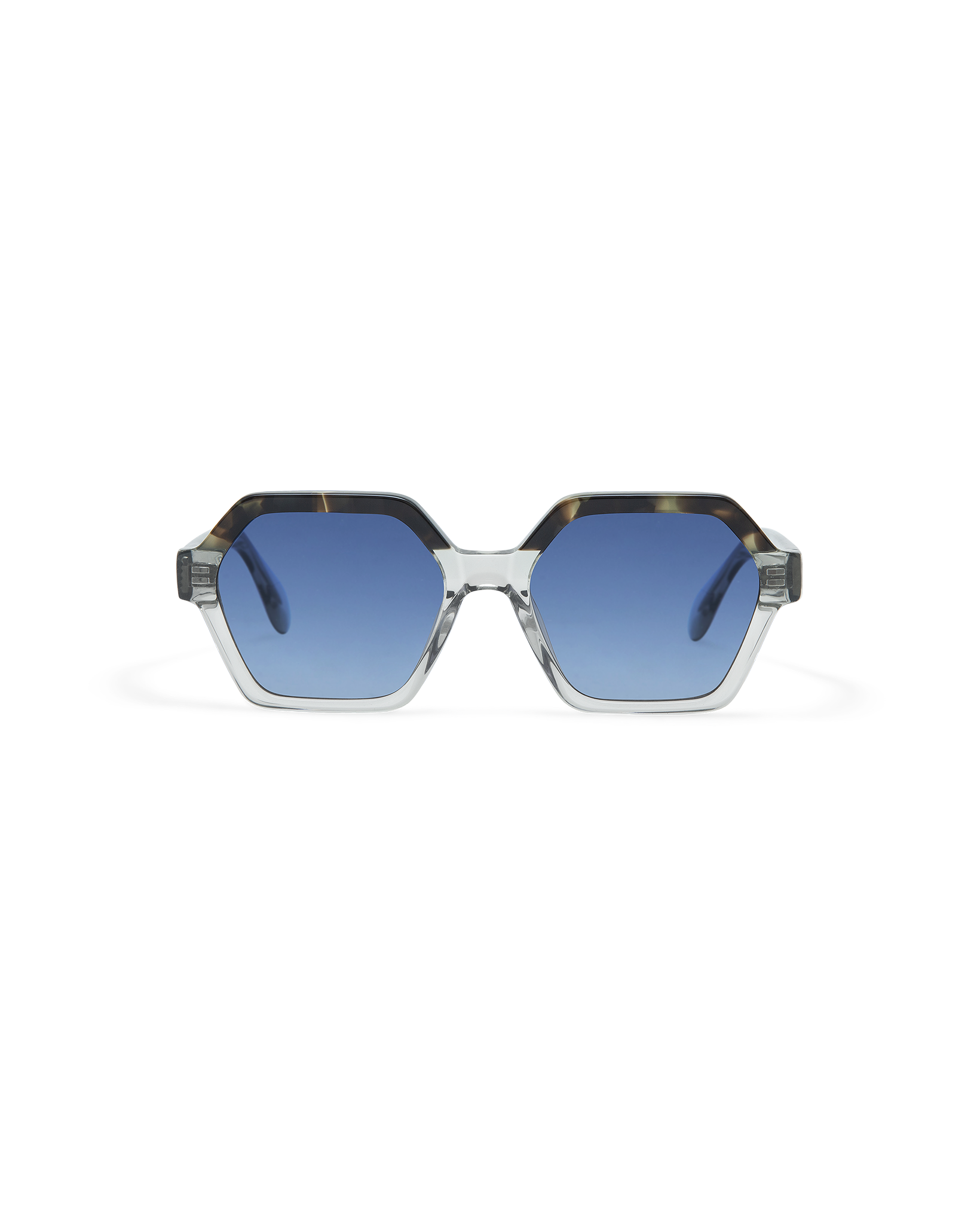 LUA: Geométricas Acetato Verde sunglasses by GIGI STUDIOS 10889
