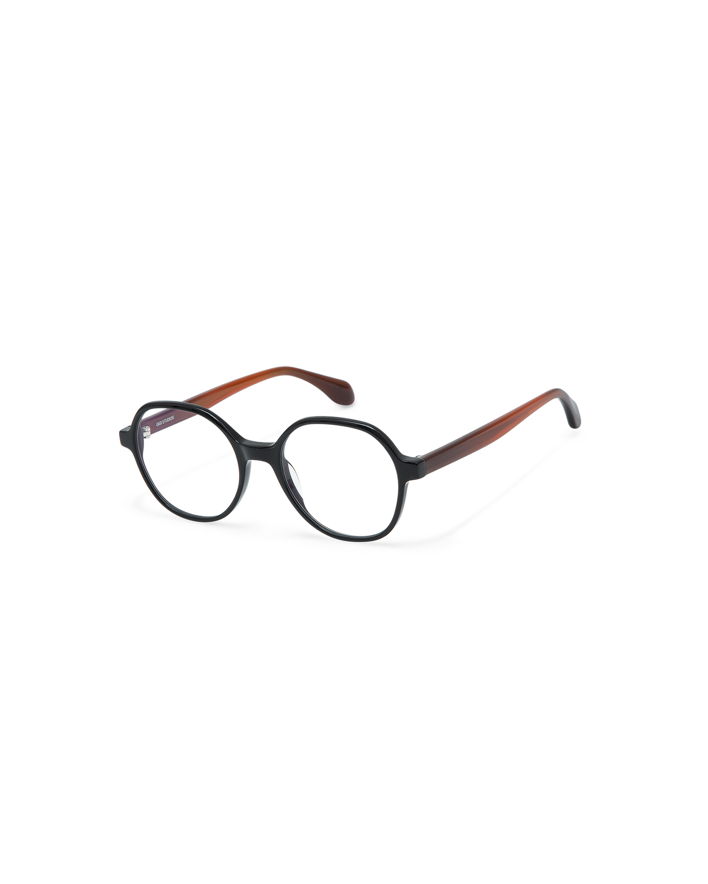 KAVI: Redondas Acetato Noir optical glasses by GIGI STUDIOS 10892