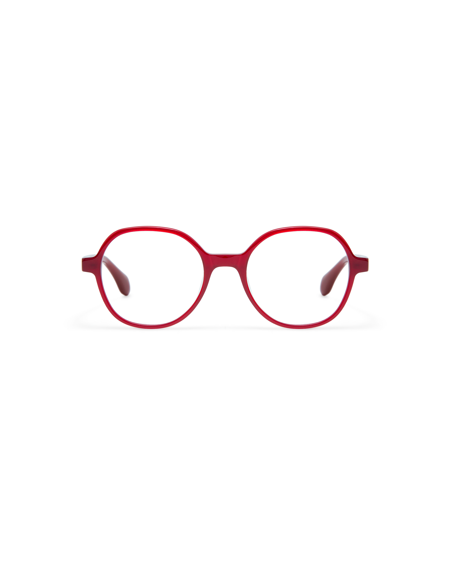KAVI: Redondas Acetato Rojo optical glasses by GIGI STUDIOS 10897