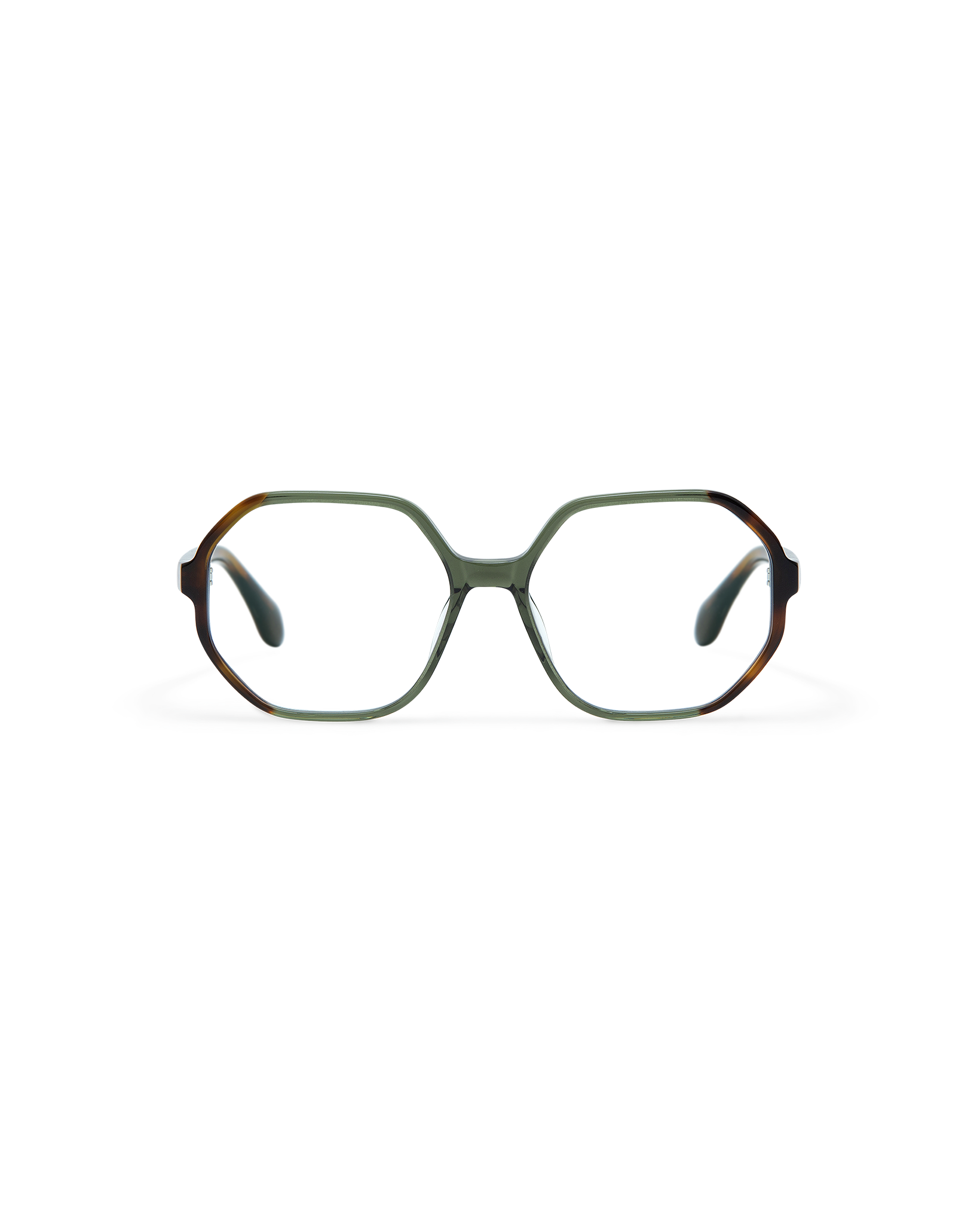 NIA: Geométricas Acetato Verde optical glasses by GIGI STUDIOS 10905