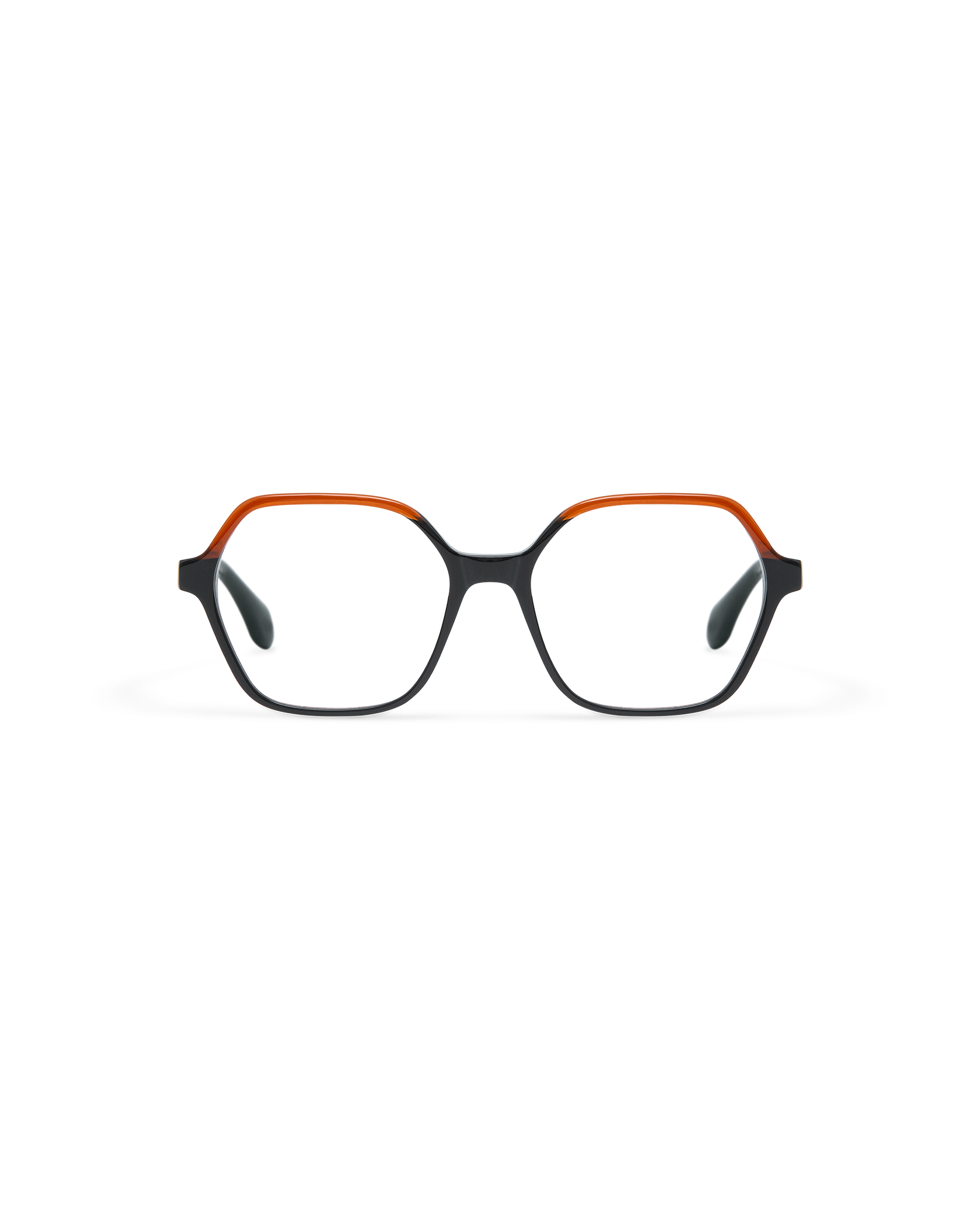 EMI: Geométricas Acetato Noir optical glasses by GIGI STUDIOS 10907