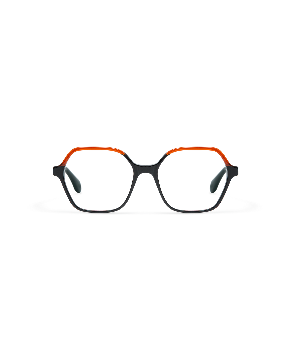 EMI: Geométricas Acetato Noir optical glasses by GIGI STUDIOS 10907