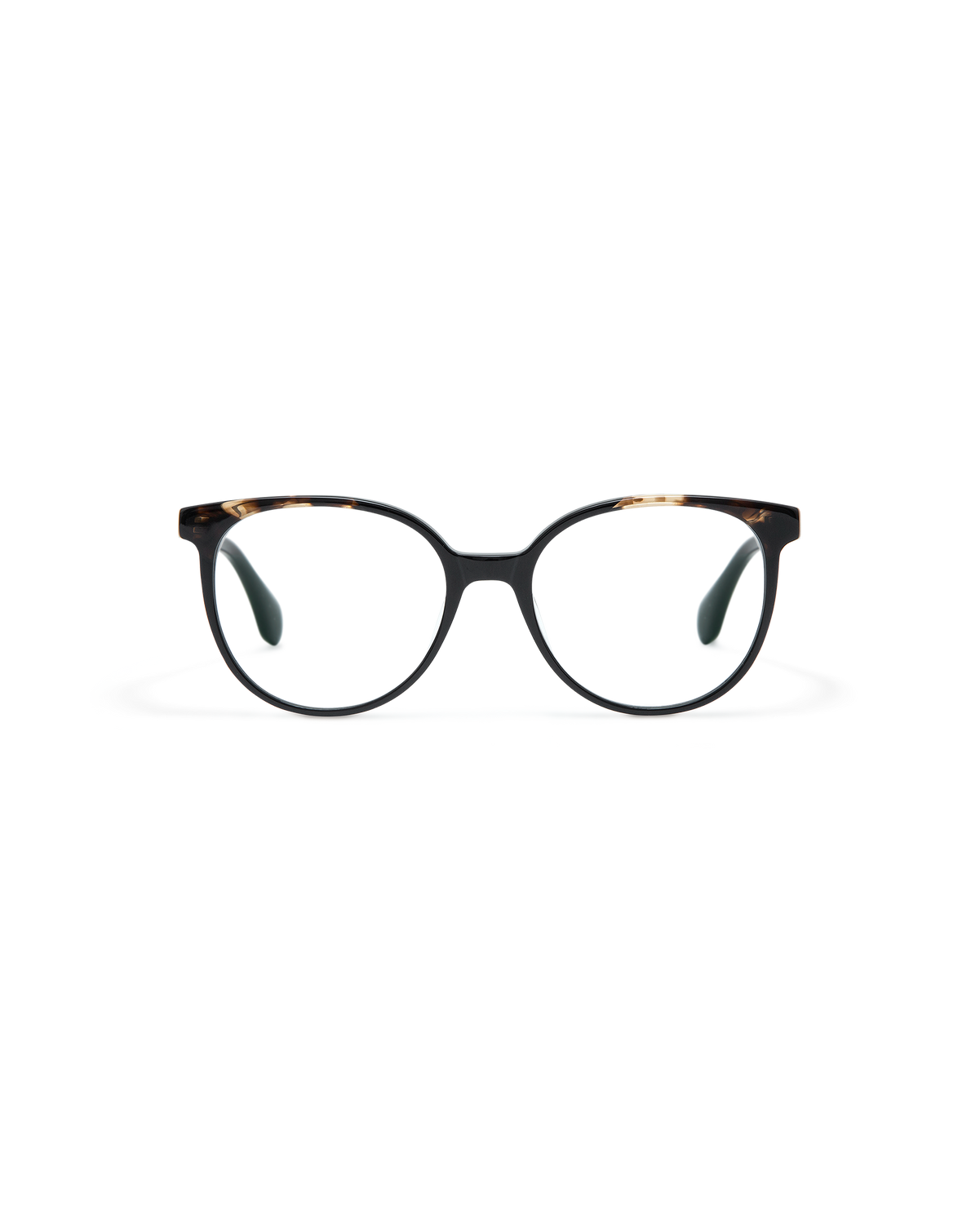 YVA: Cat Eye Acetato Noir optical glasses by GIGI STUDIOS 10915