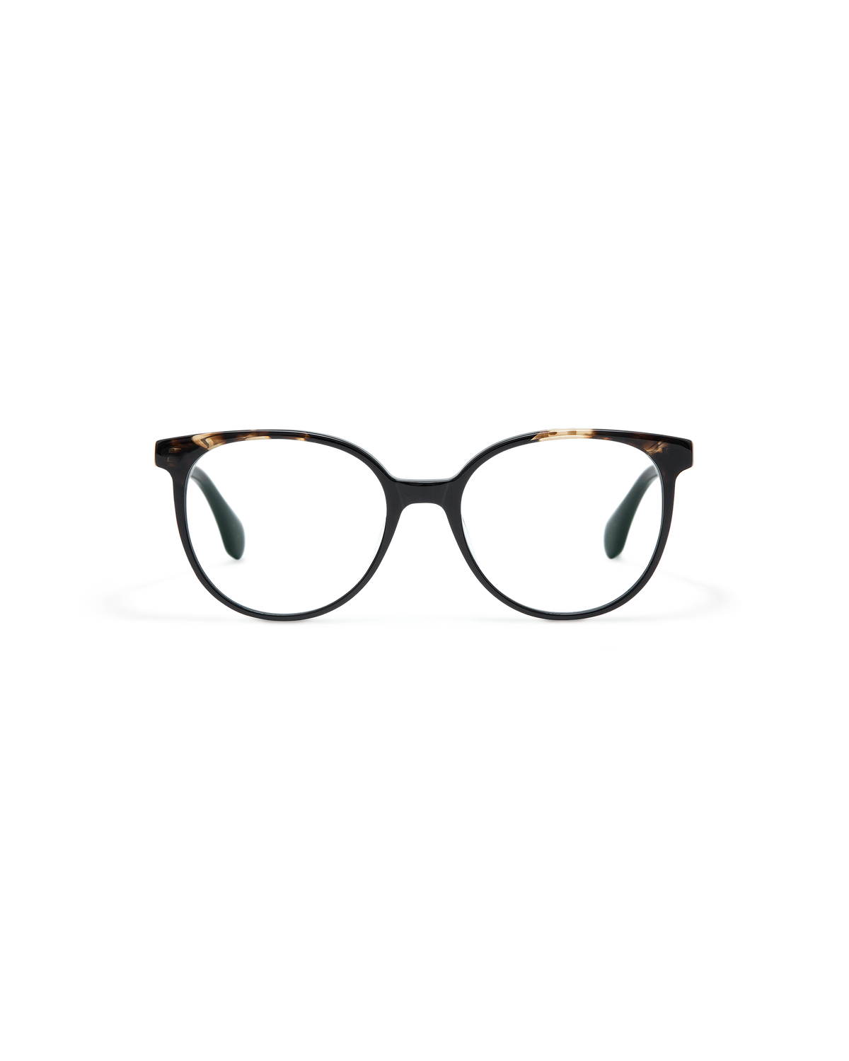 YVA: Cat Eye Acetato Noir optical glasses by GIGI STUDIOS 10915