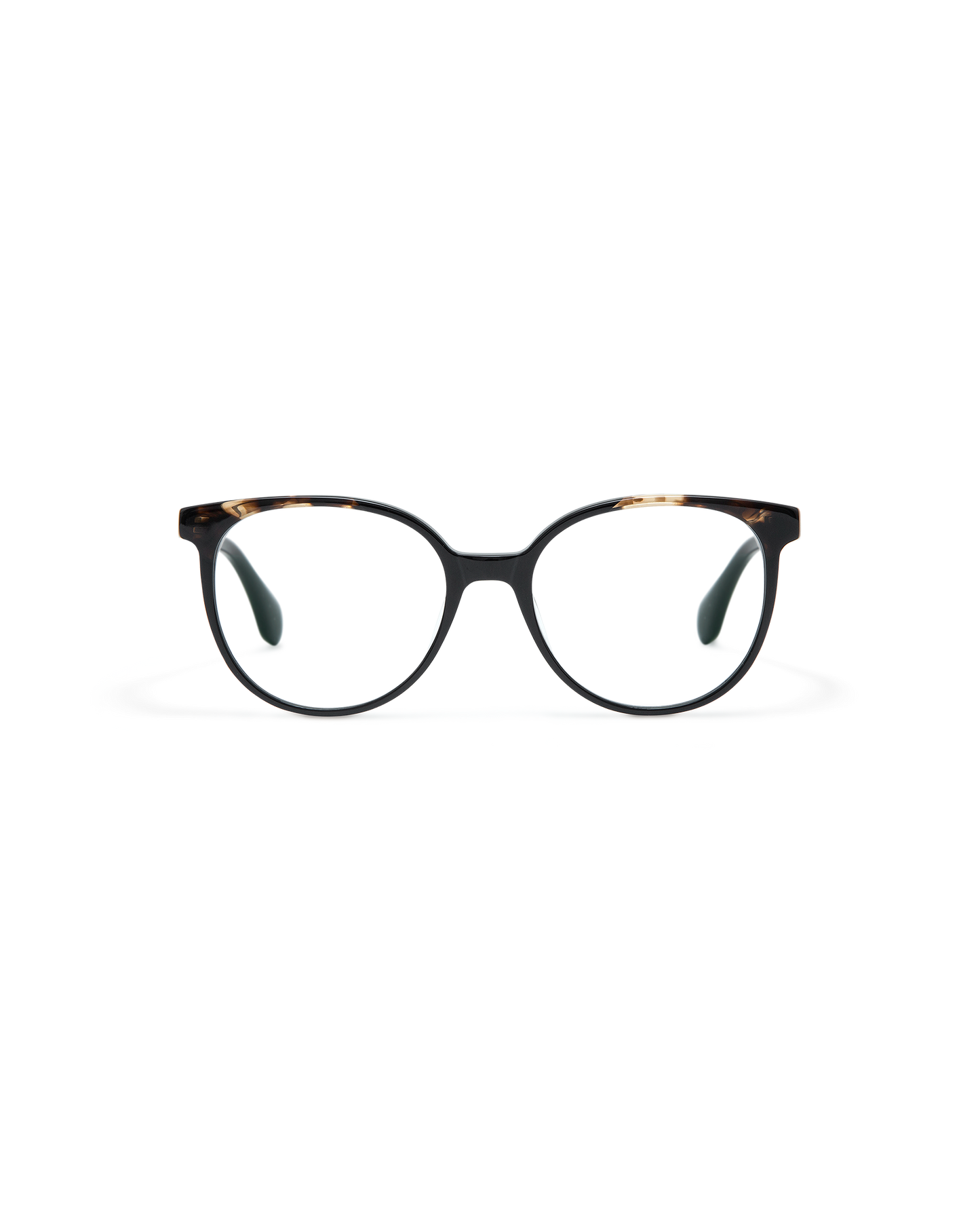YVA: Cat Eye Acetato Noir optical glasses by GIGI STUDIOS 10915
