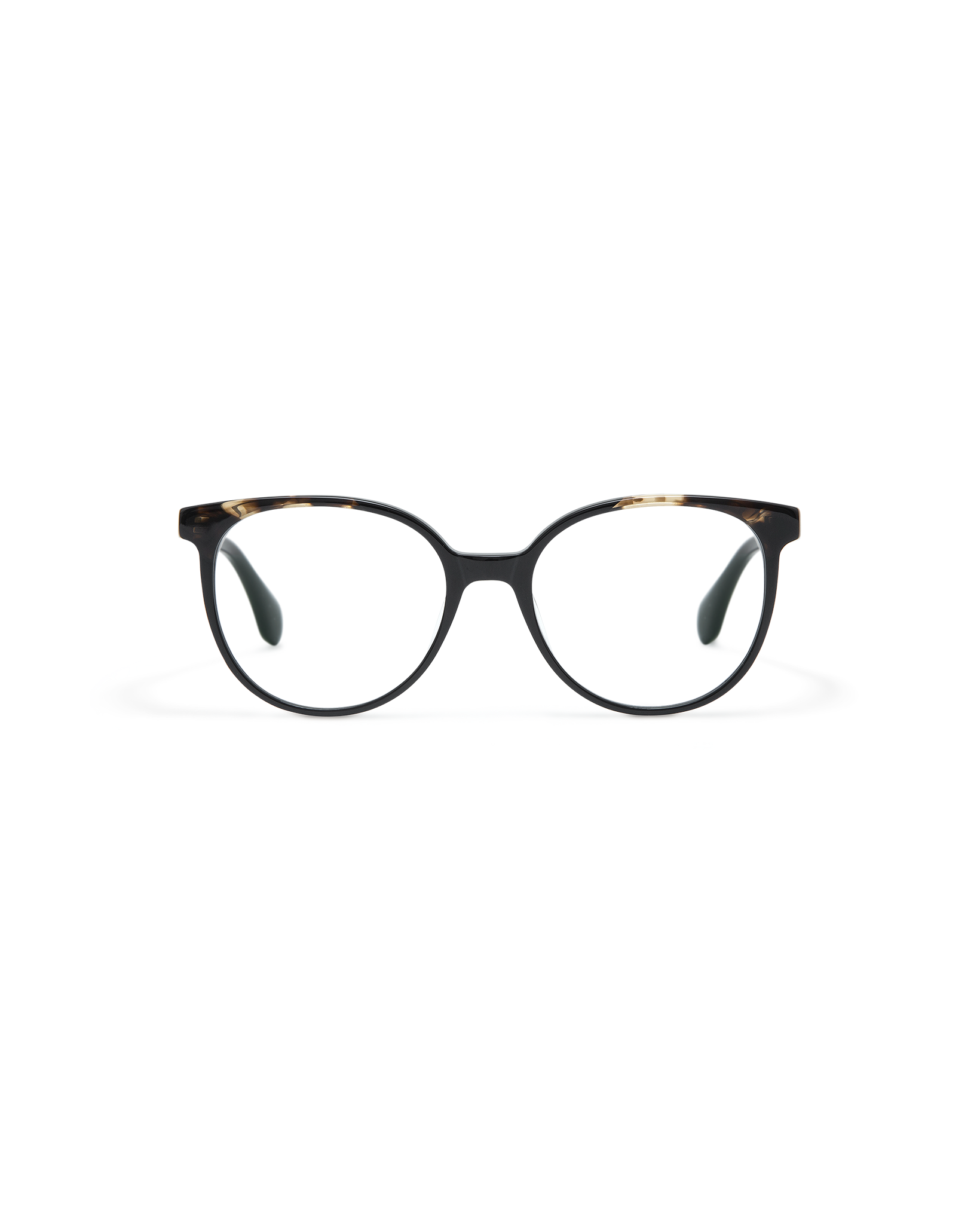 YVA: Cat Eye Acetato Noir optical glasses by GIGI STUDIOS 10915