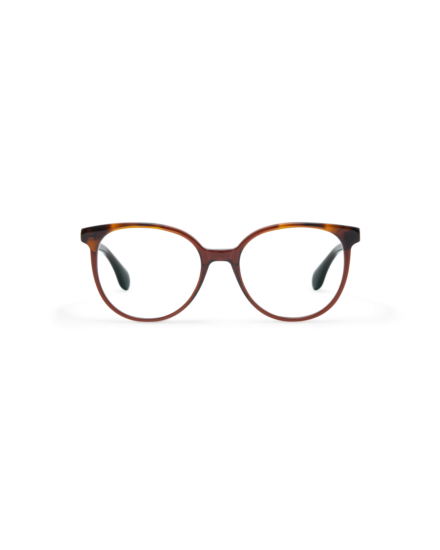 YVA: Cat Eye Acetato Marrón optical glasses by GIGI STUDIOS 10919
