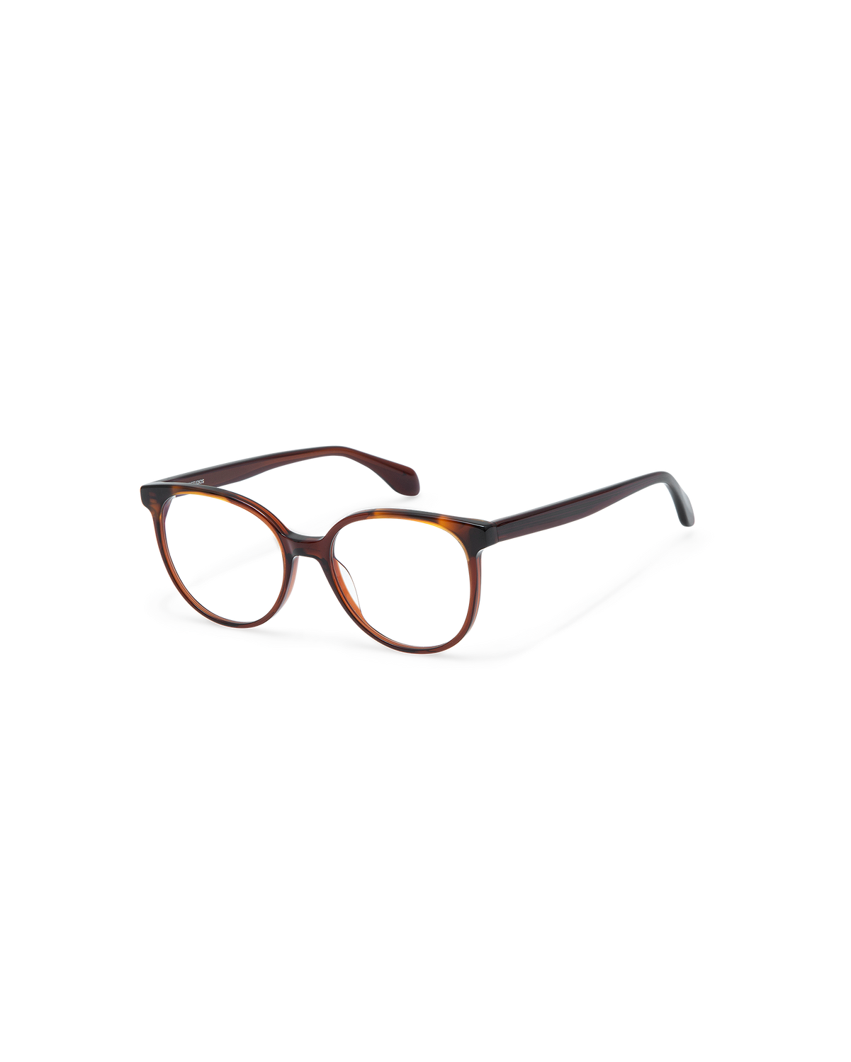 YVA: Cat Eye Acetato Marrón optical glasses by GIGI STUDIOS 10920