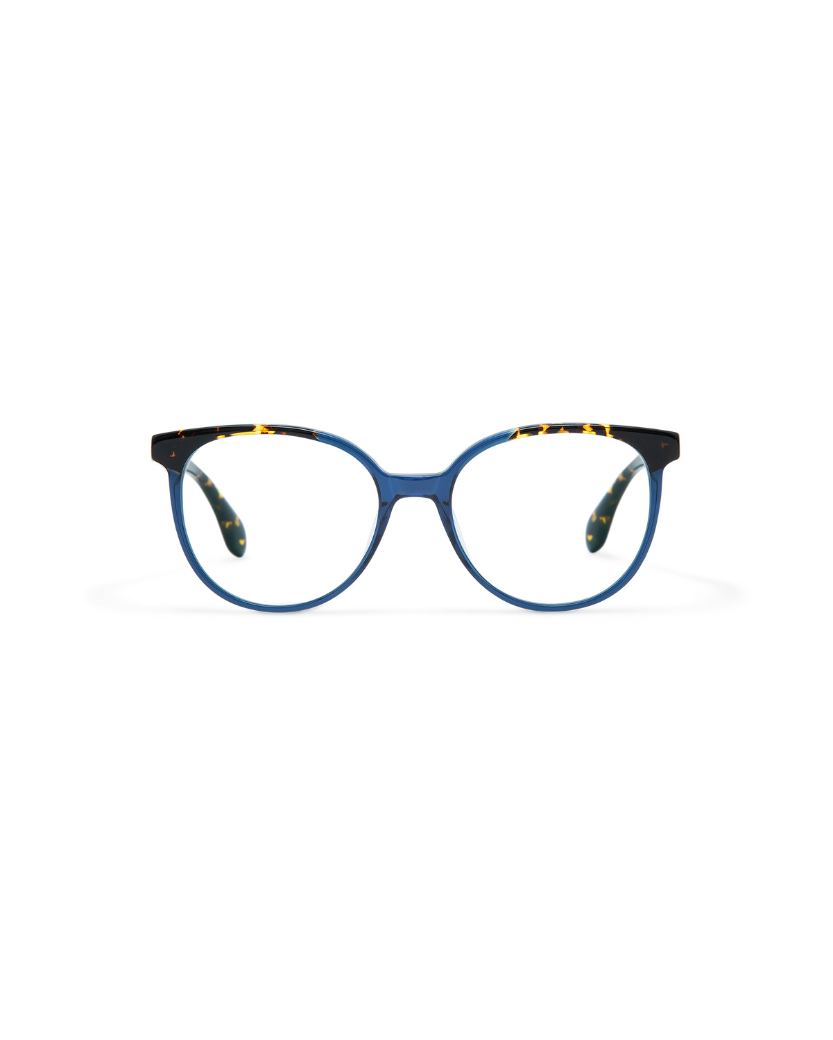 YVA: Cat Eye Acetato Azul optical glasses by GIGI STUDIOS 10921