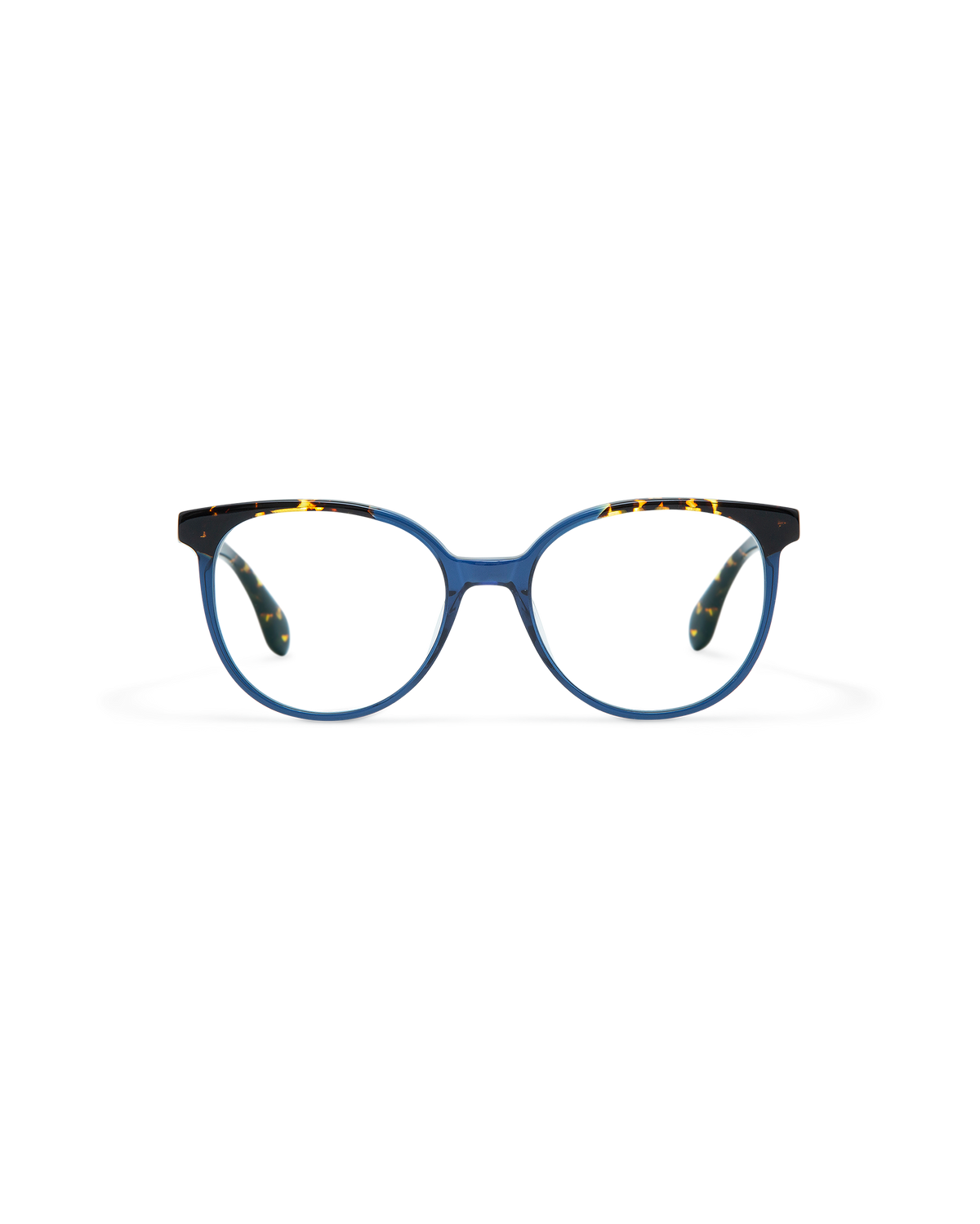 YVA: Cat Eye Acetato Azul optical glasses by GIGI STUDIOS 10921