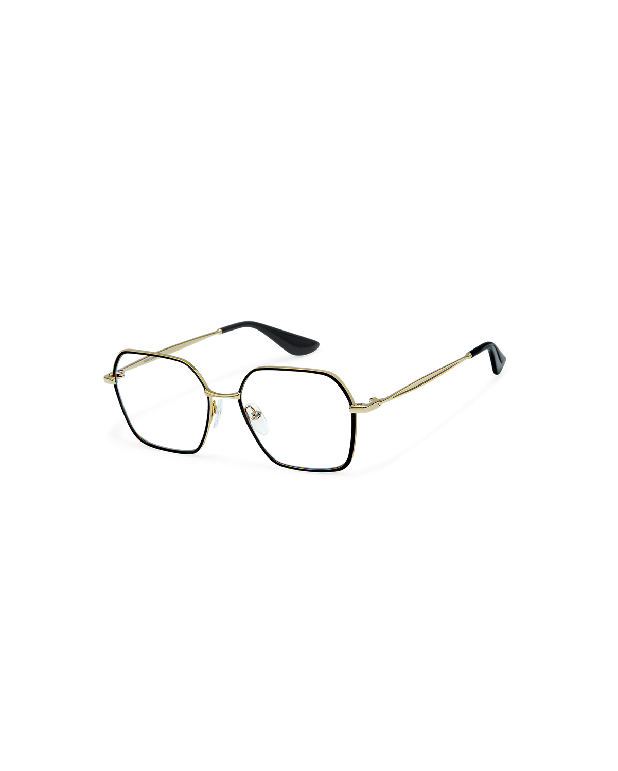 NOE: Geométricas Metal Noir optical glasses by GIGI STUDIOS 10924