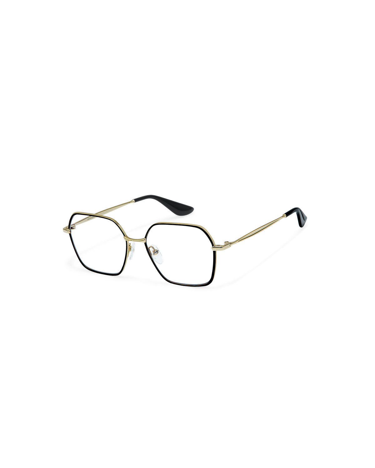 NOE: Geométricas Metal Noir optical glasses by GIGI STUDIOS 10924